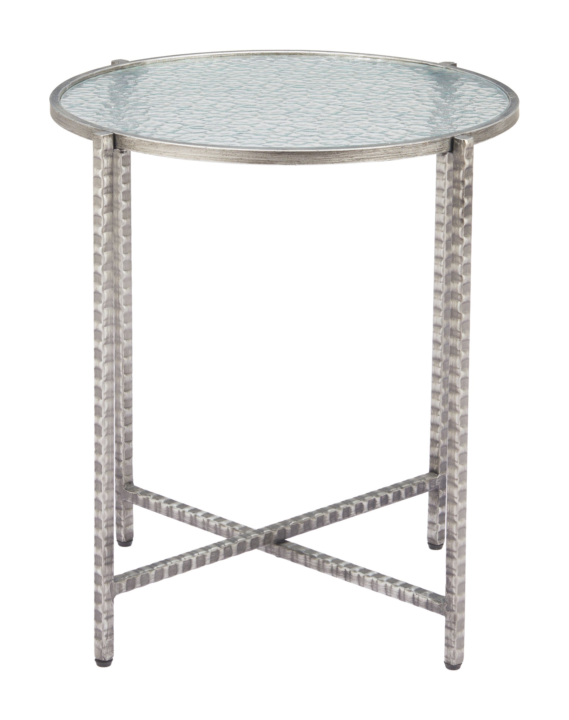 Vetro Side Table Silver - 3