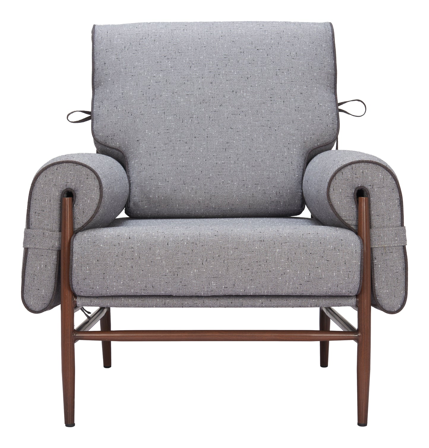 Klem Accent Chair Gray - 3