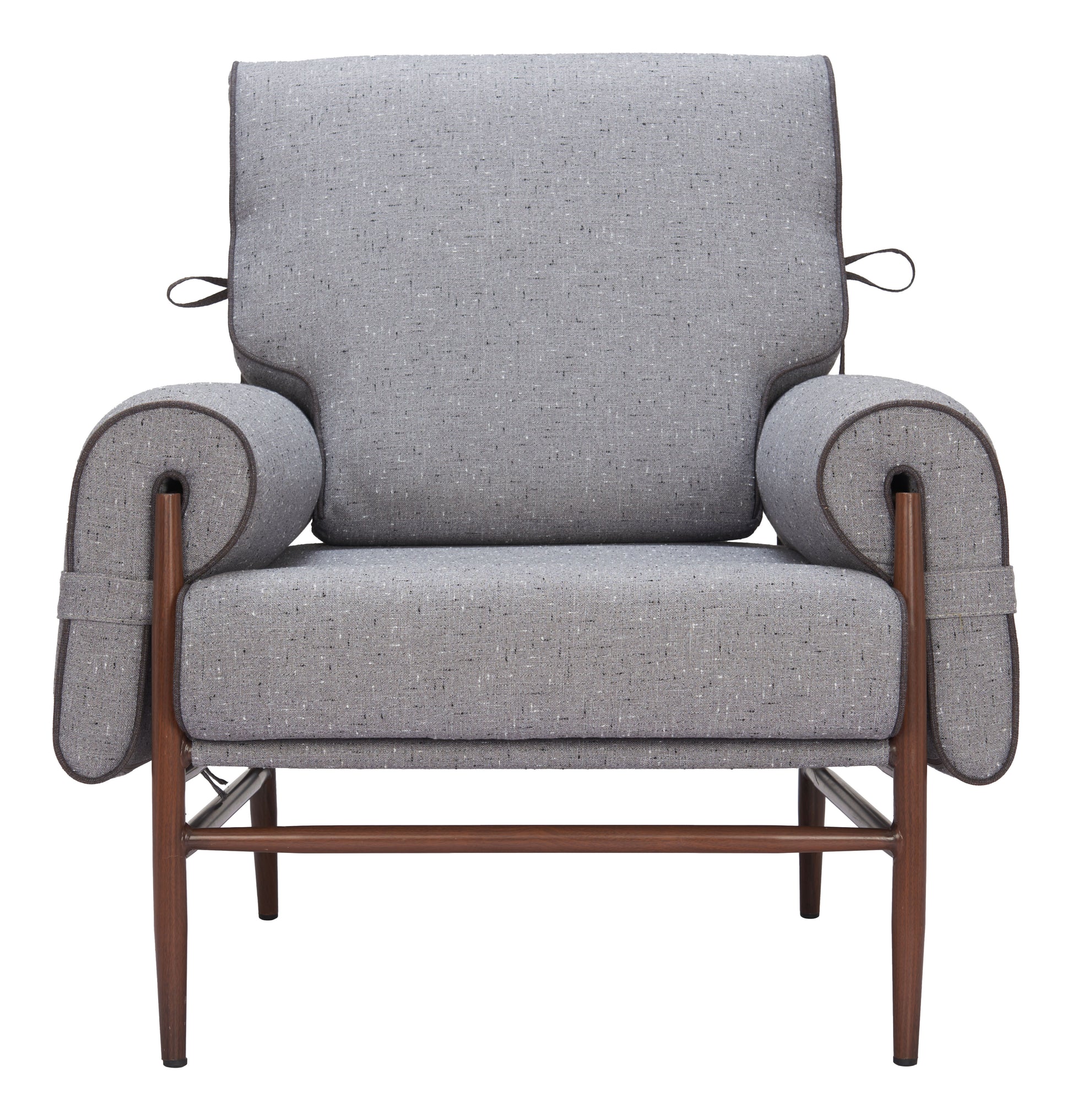 Klem Accent Chair Gray - 3