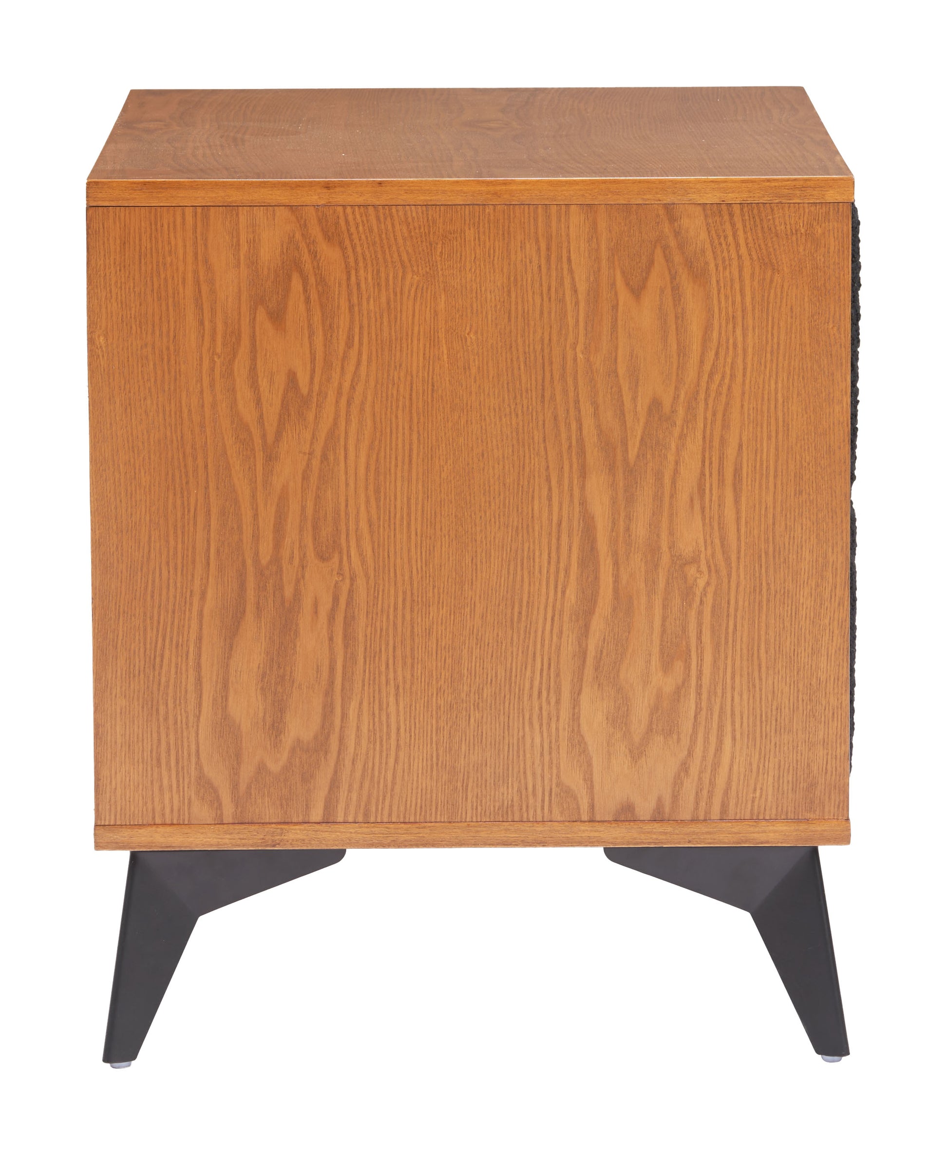 Zarif Nightstand Black & Walnut - 2