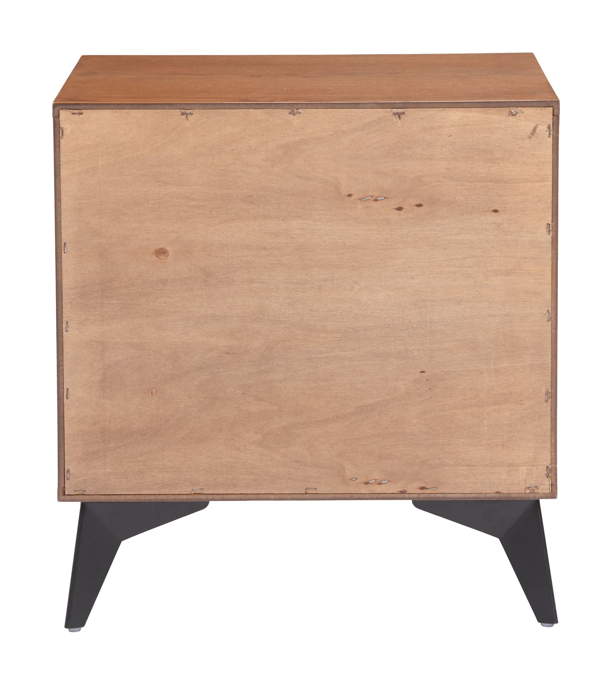 Zarif Nightstand Black & Walnut - 4