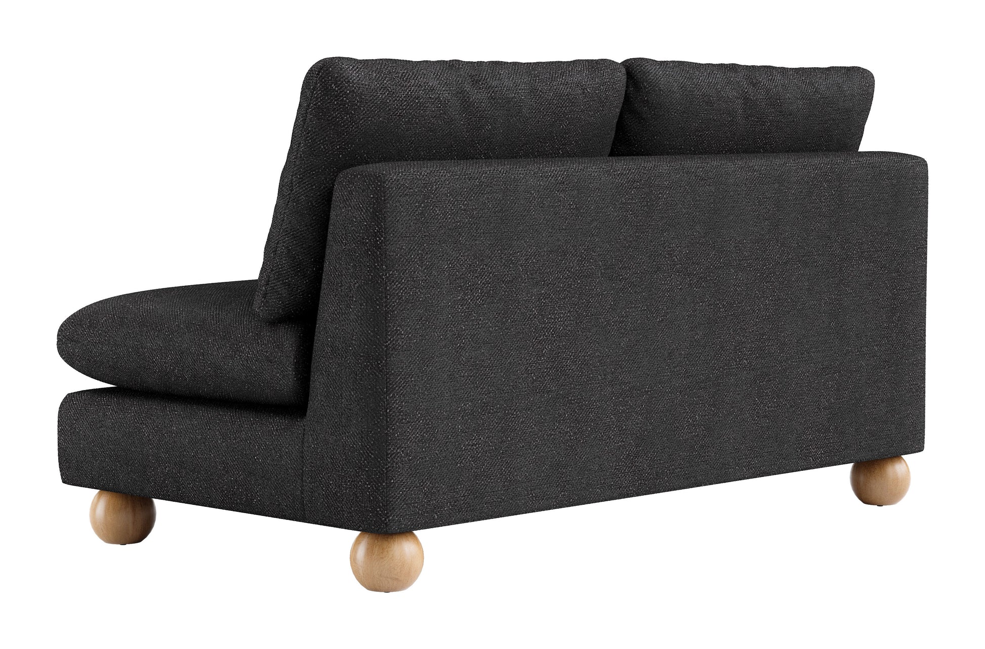Minze Loveseat Black - 5