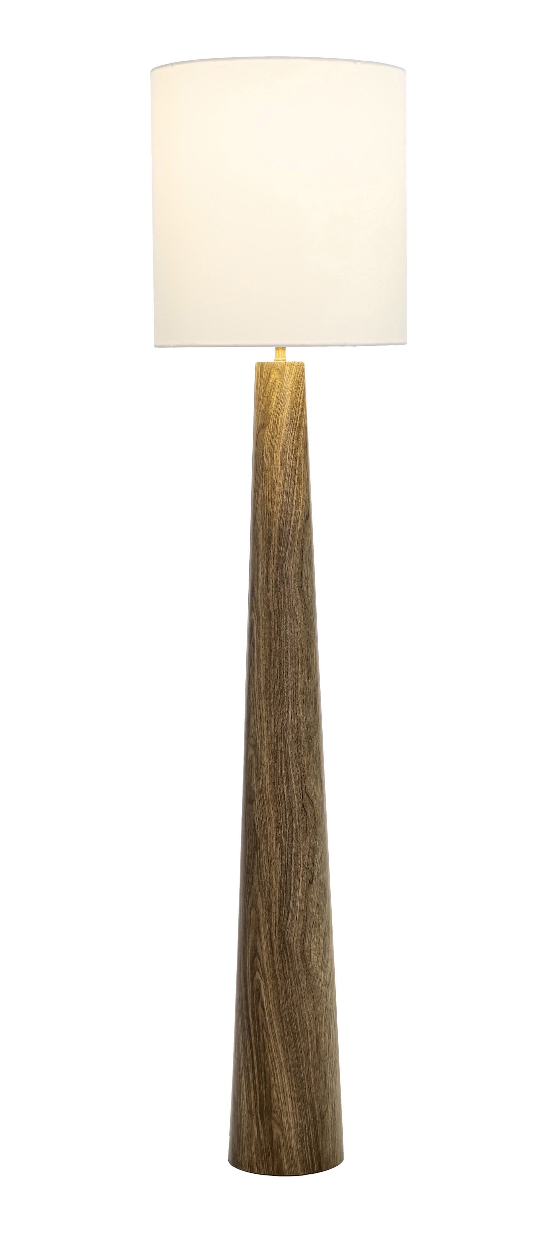 Woonari Solar Floor Lamp Brown