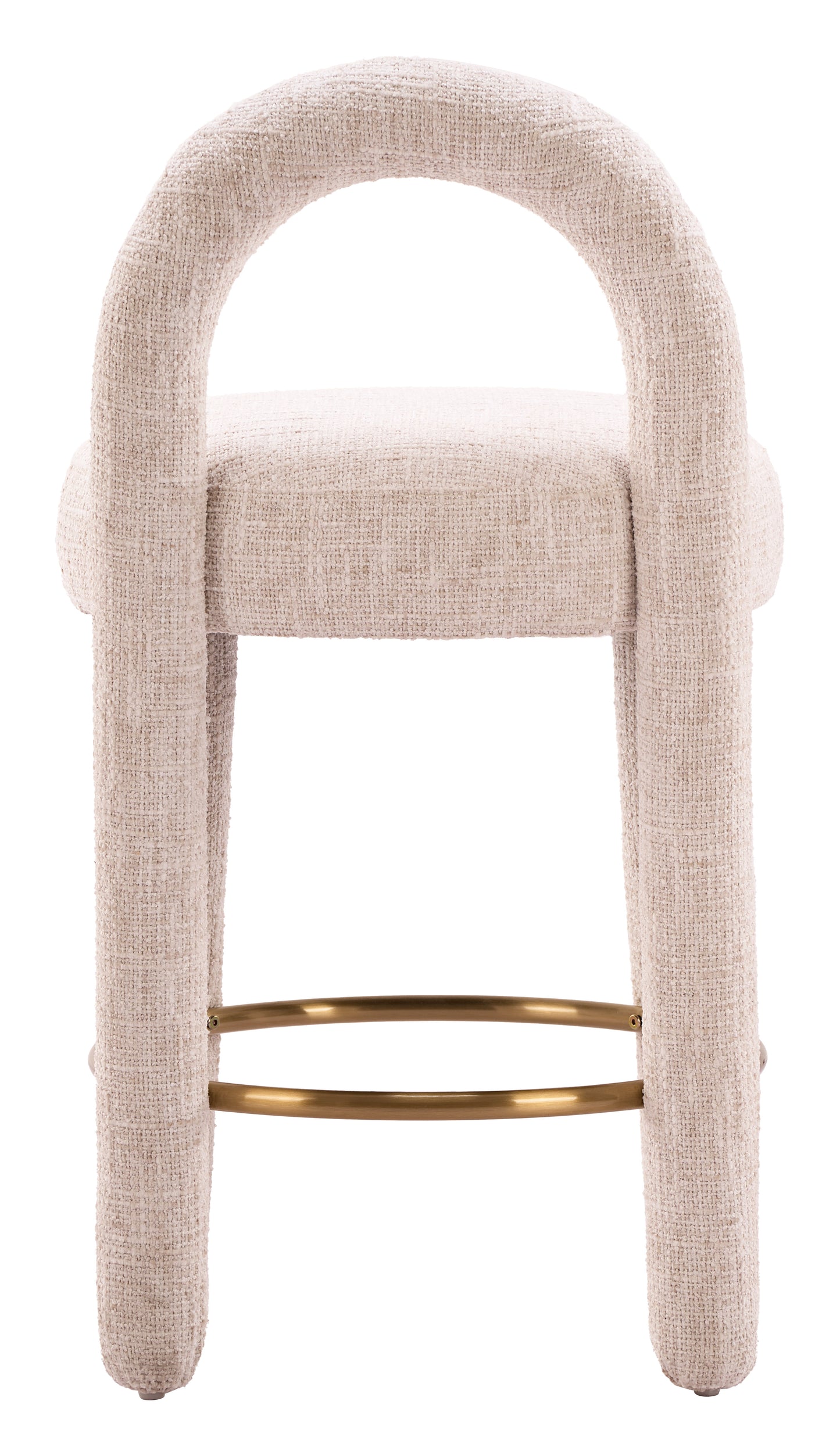 Curco Counter Stool (Set of 2) Beige - 4