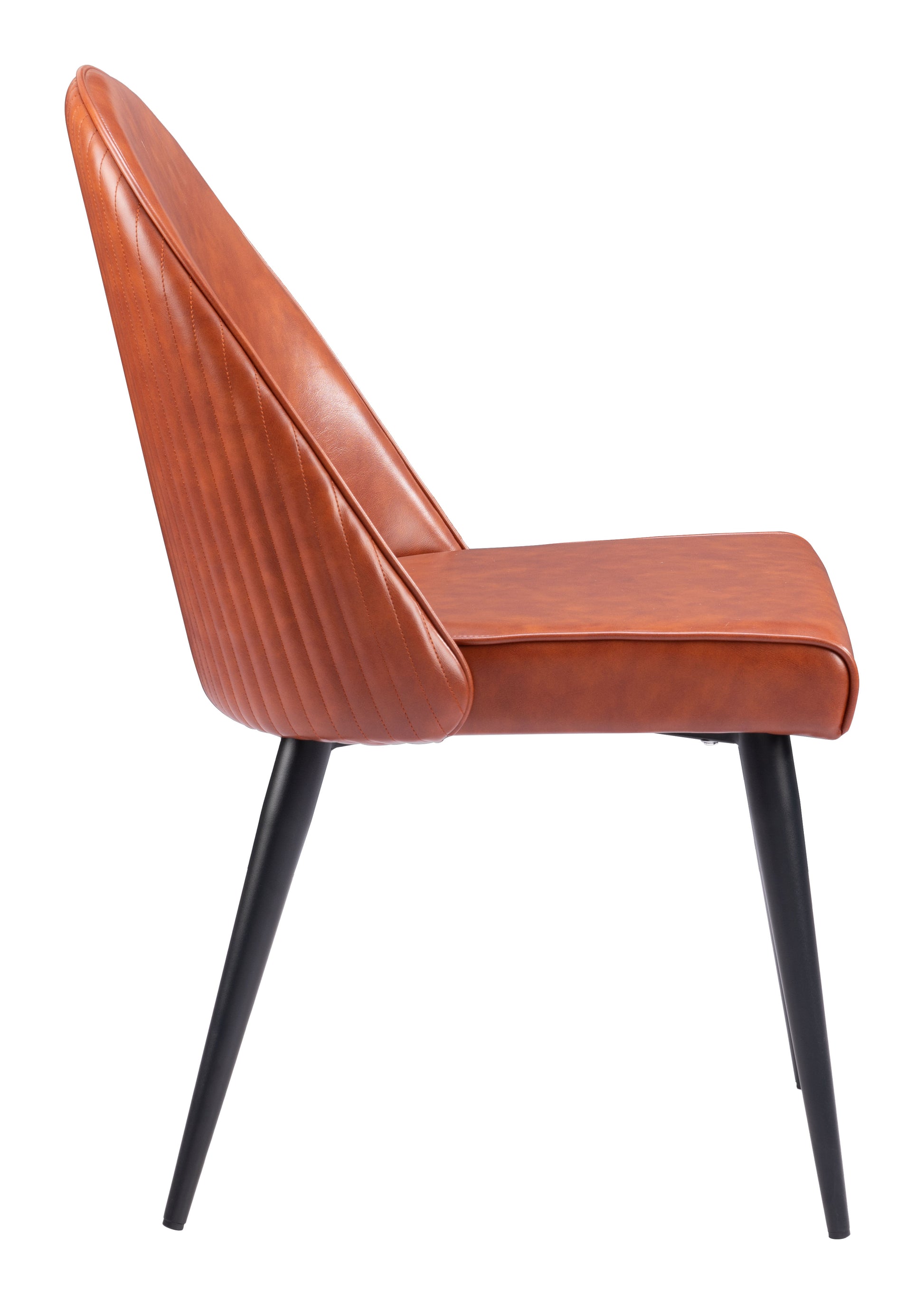 Silloth Armless Dining Chair (Set of 2) Brown - 2