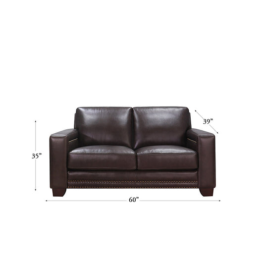 Denali Loveseat Brown