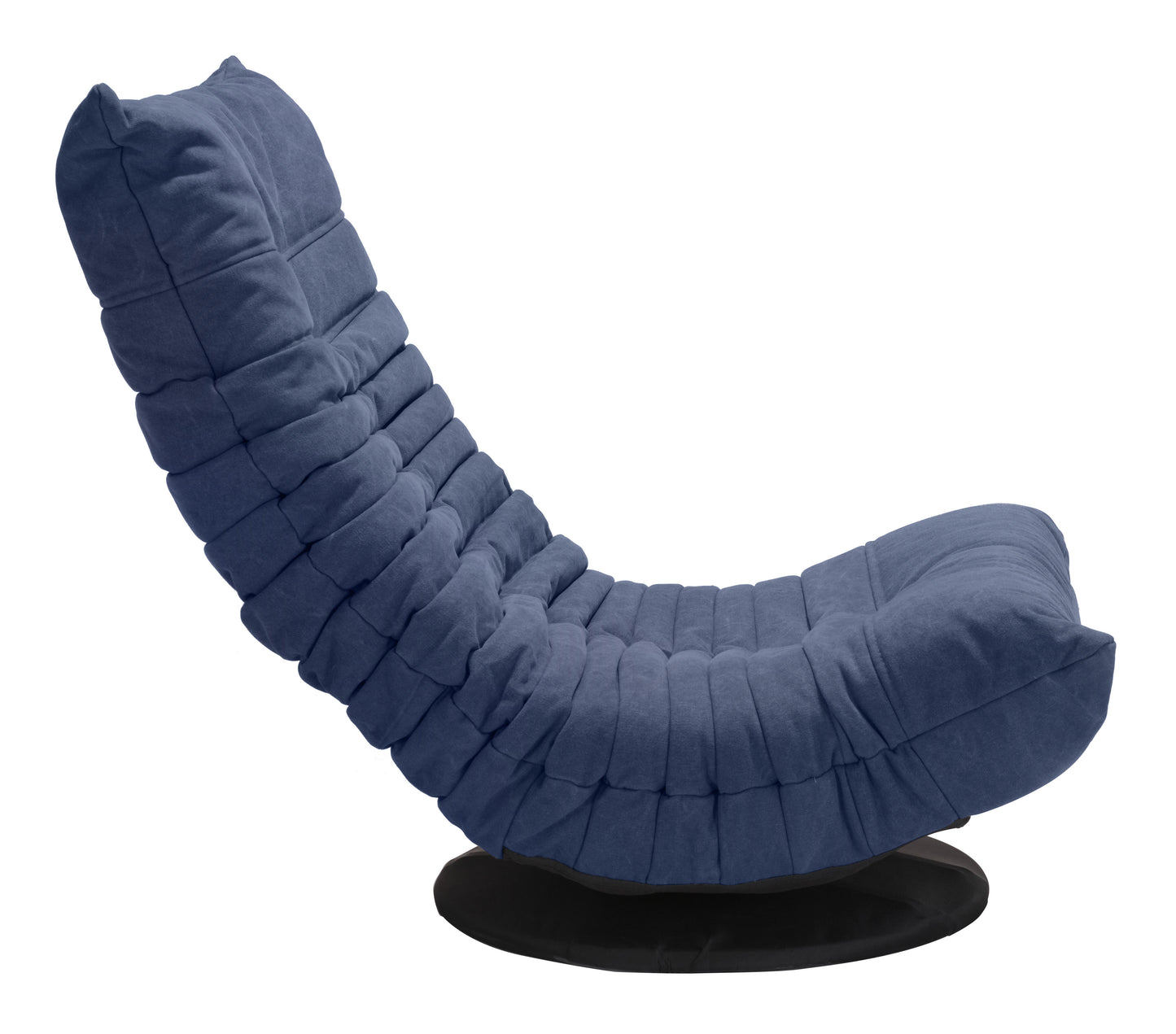 Down Low Swivel Chair Blue