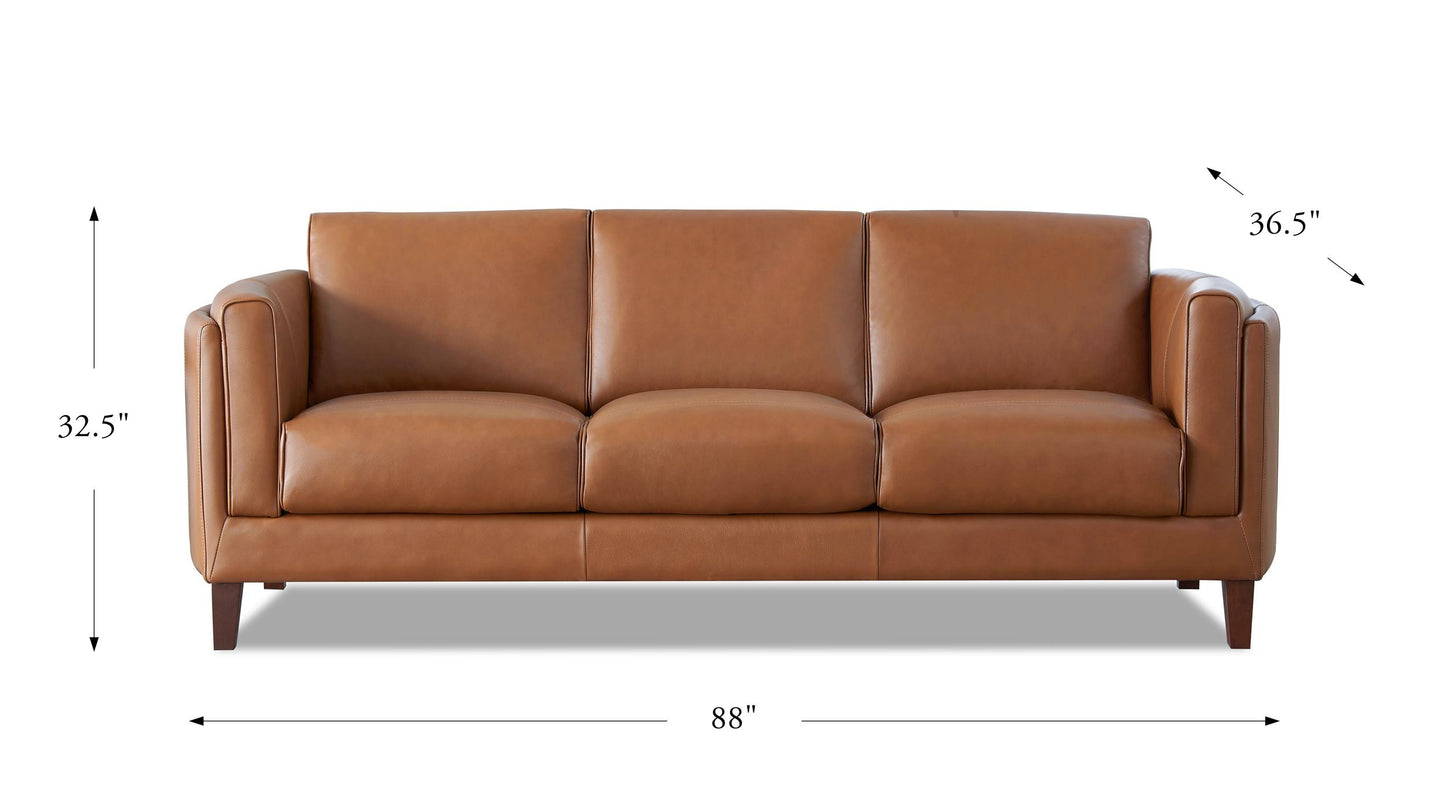 Maui Sofa Nutmeg Brown