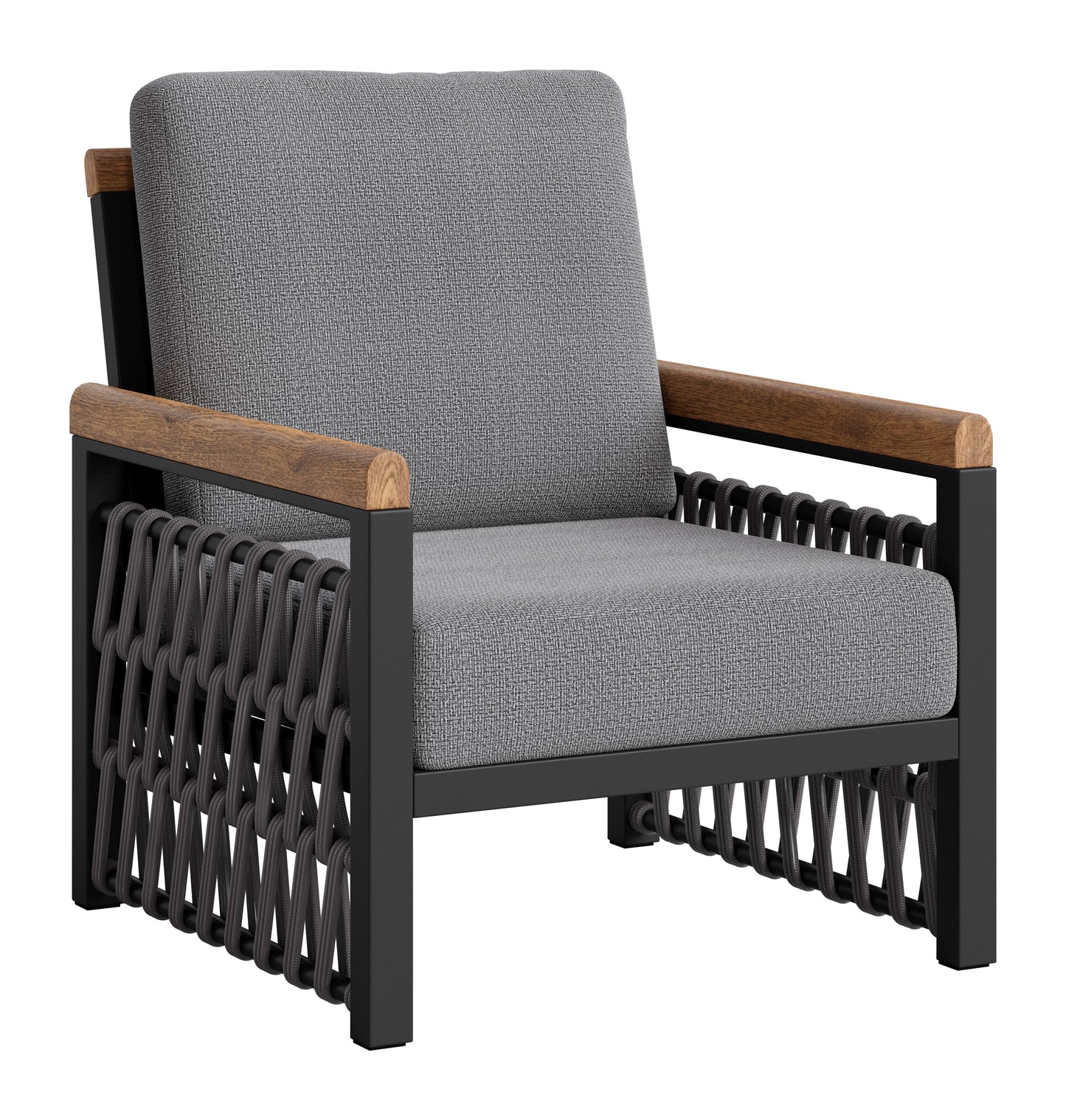 Naru Accent Chair Gray