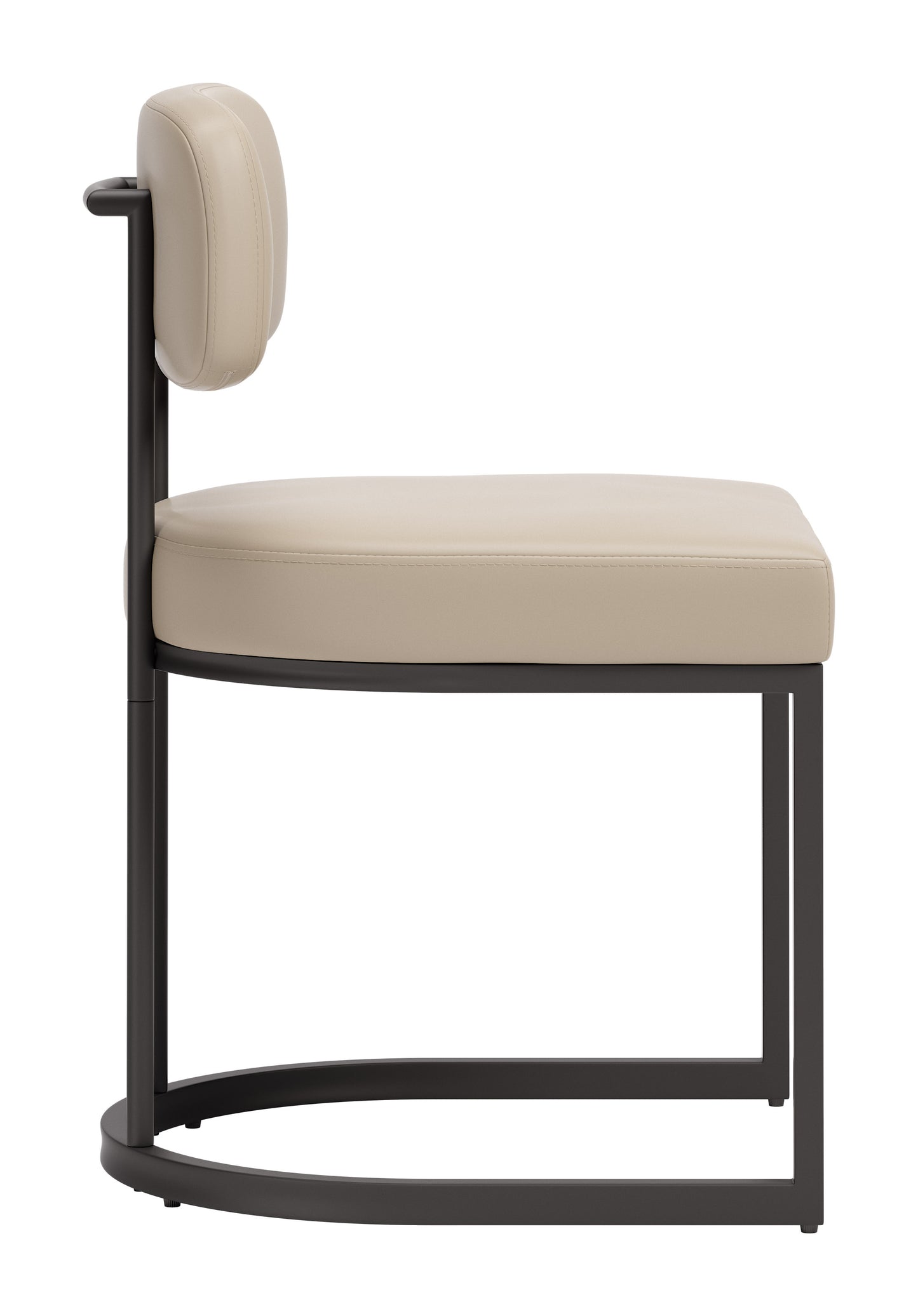 Velar Dining Chair (Set of 2) Beige & Gray - 2