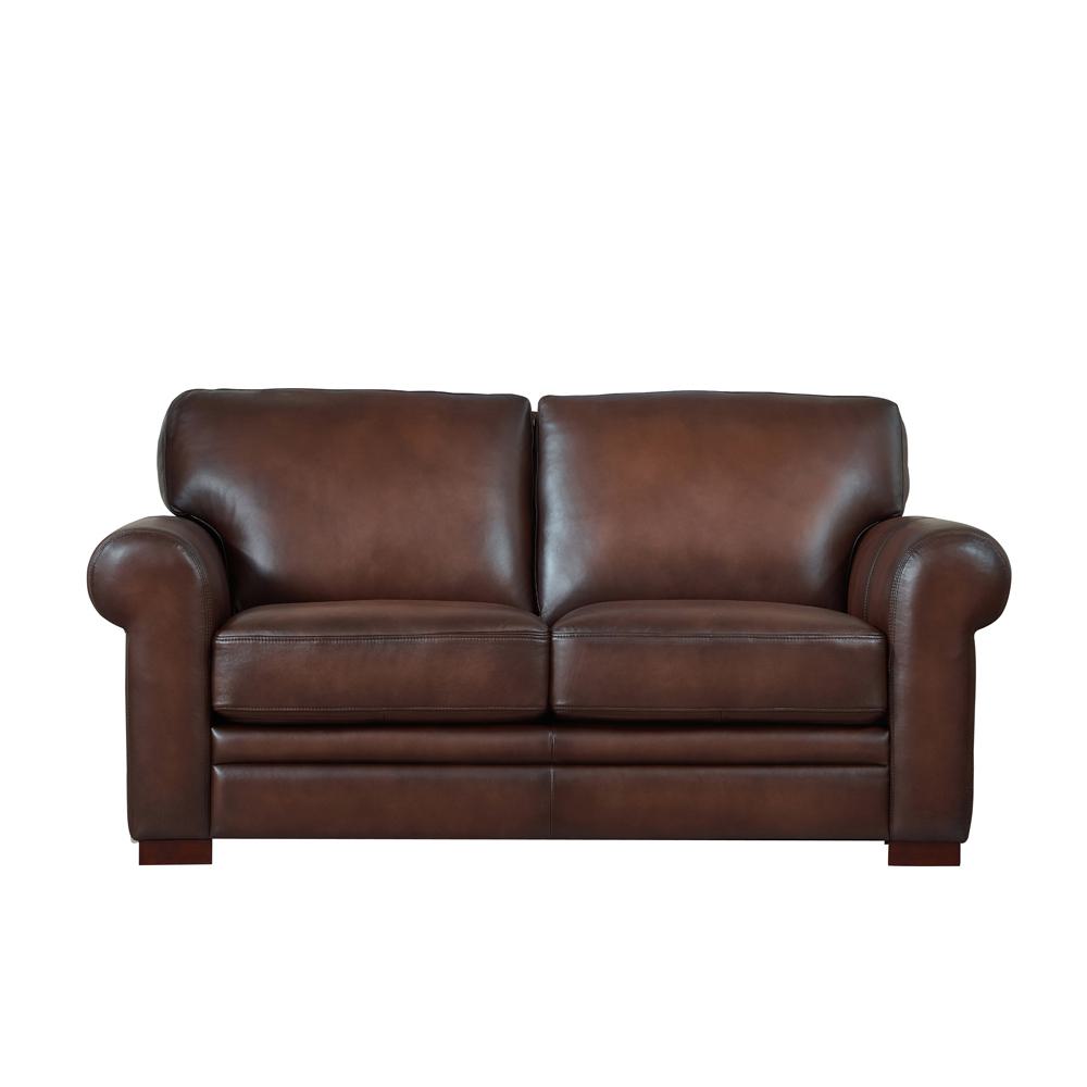 Brookfield Loveseat Caramel Brown