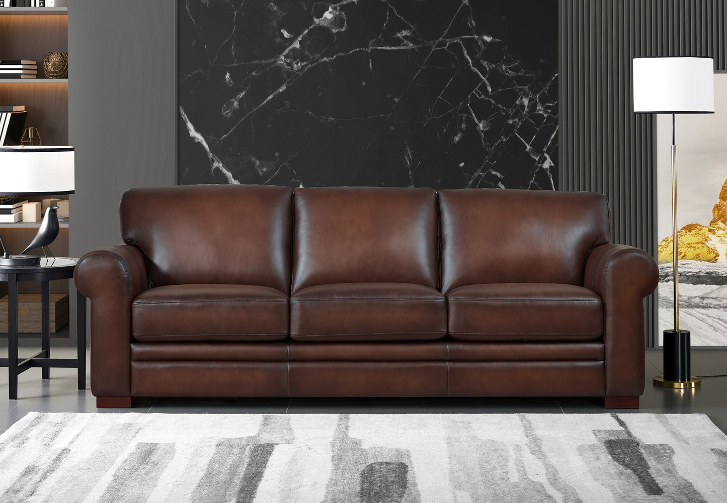 Brookfield Sofa Caramel Brown