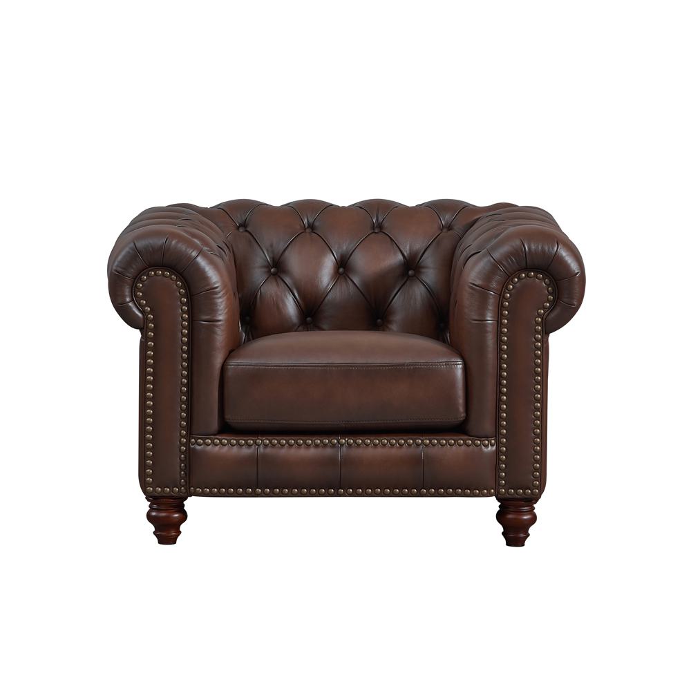 Alton Bay Chair Caramel Brown
