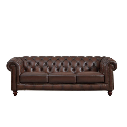 Alton Bay Sofa Caramel Brown