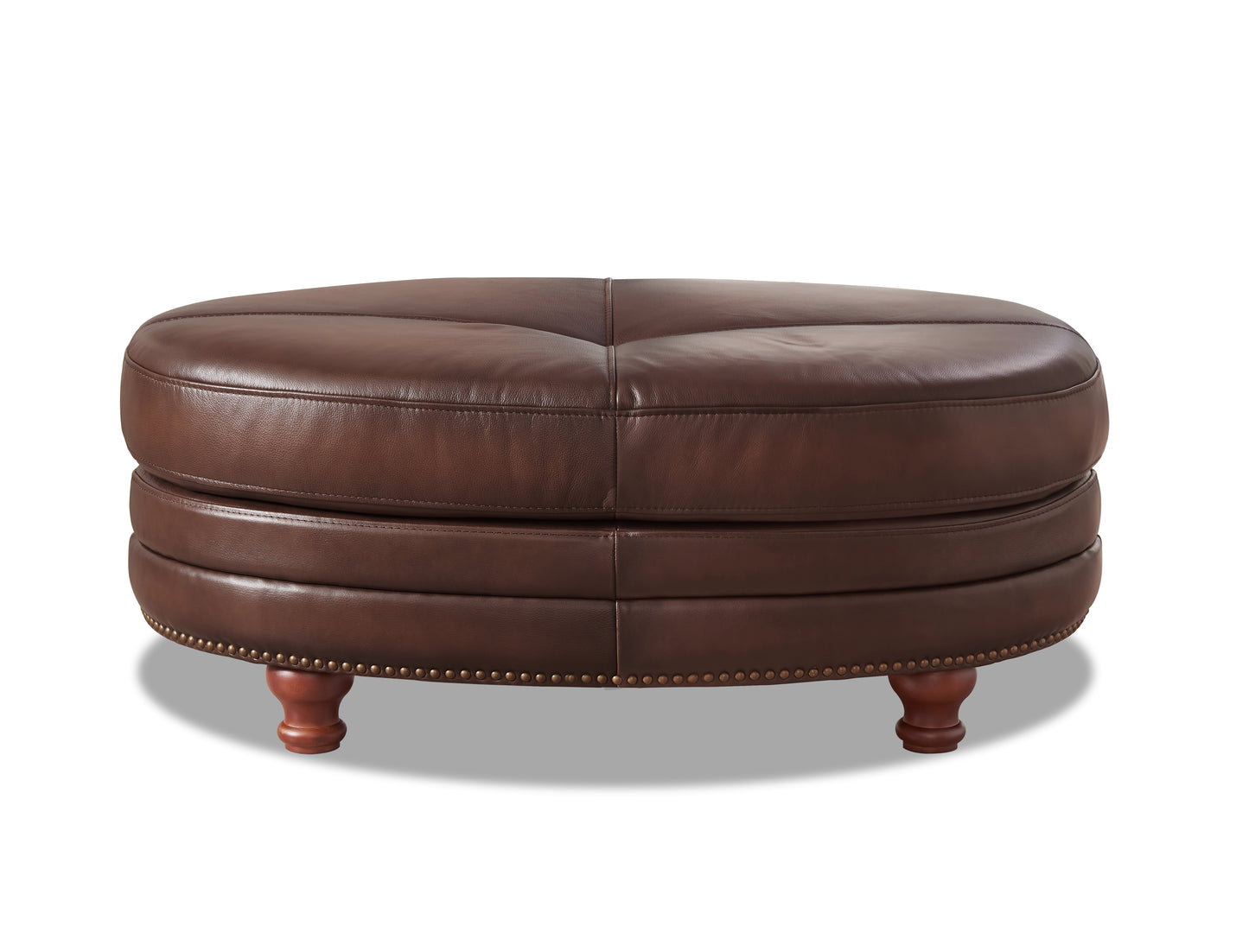 Belfast Ottoman Caramel Brown