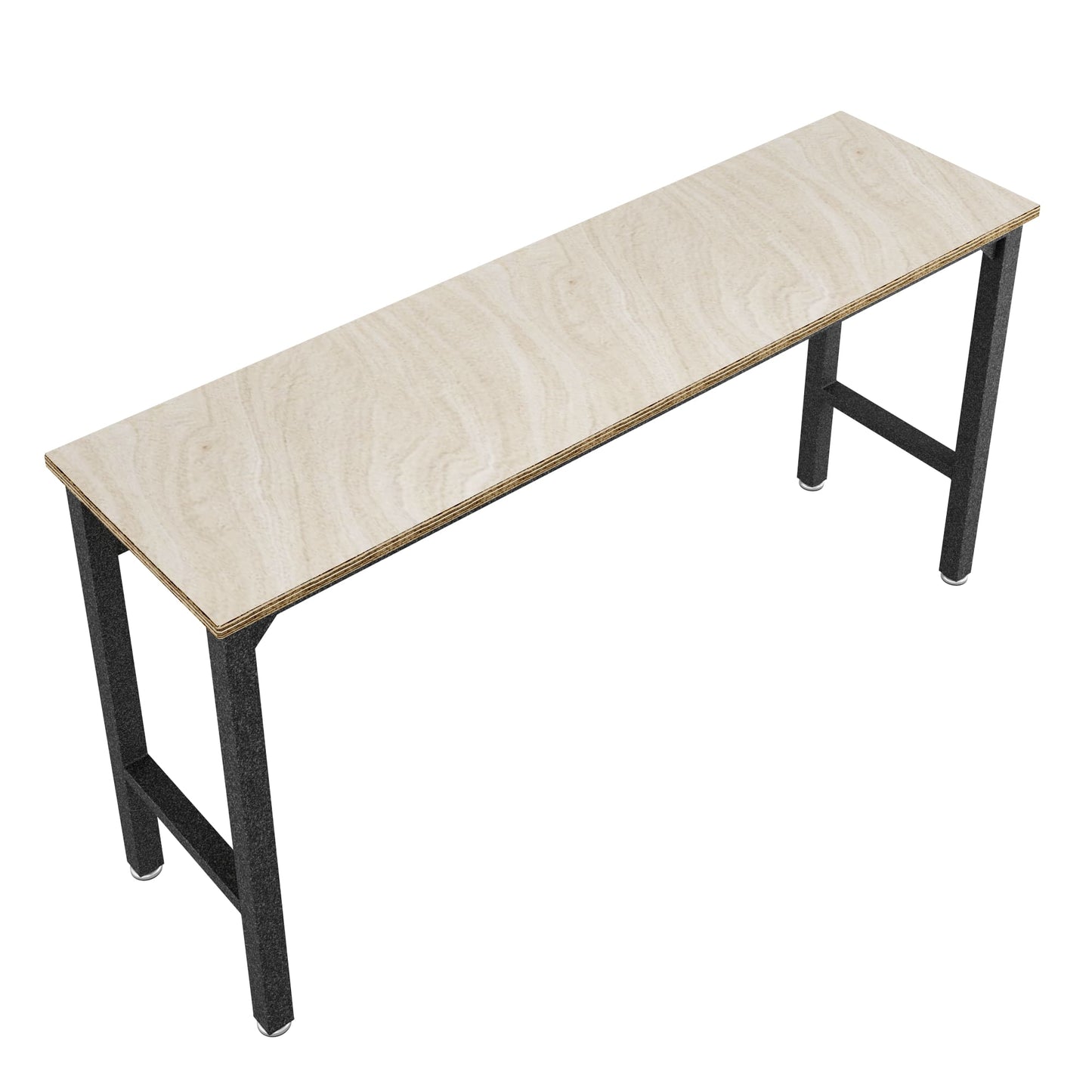 Fortress Modern Garage Table in Dark Gray 6GMC