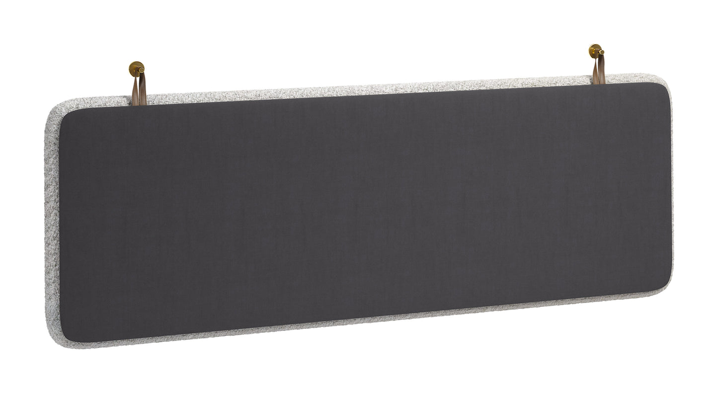 Bela Floating Queen Headboard Ivory - 5