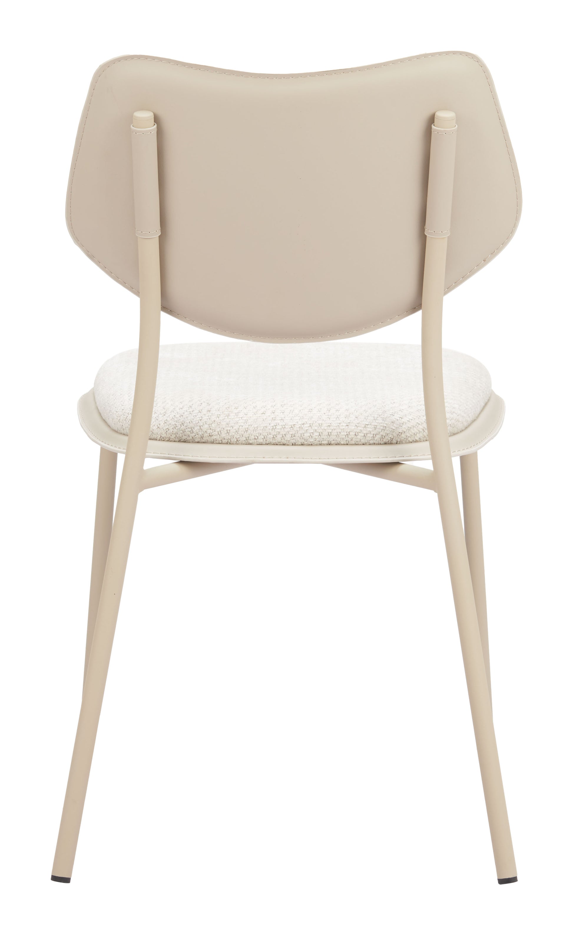 Zeal Dining Chair (Set of 4) Light Gray & Beige - 4