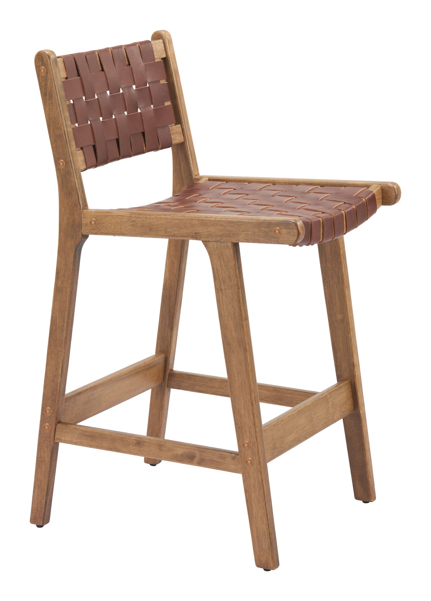 Feder Counter Stool (Set of 2) Brown