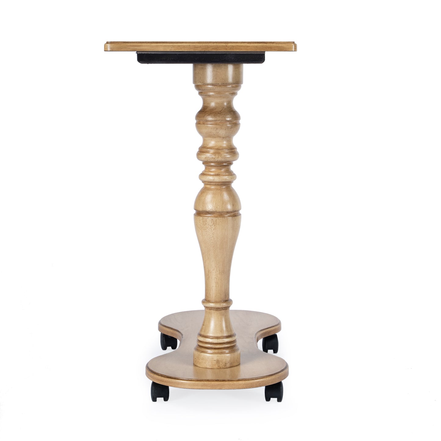Butler Specialty Company Mabry 24 in. W Rectangular Mobile Tray Table on Casters, Beige