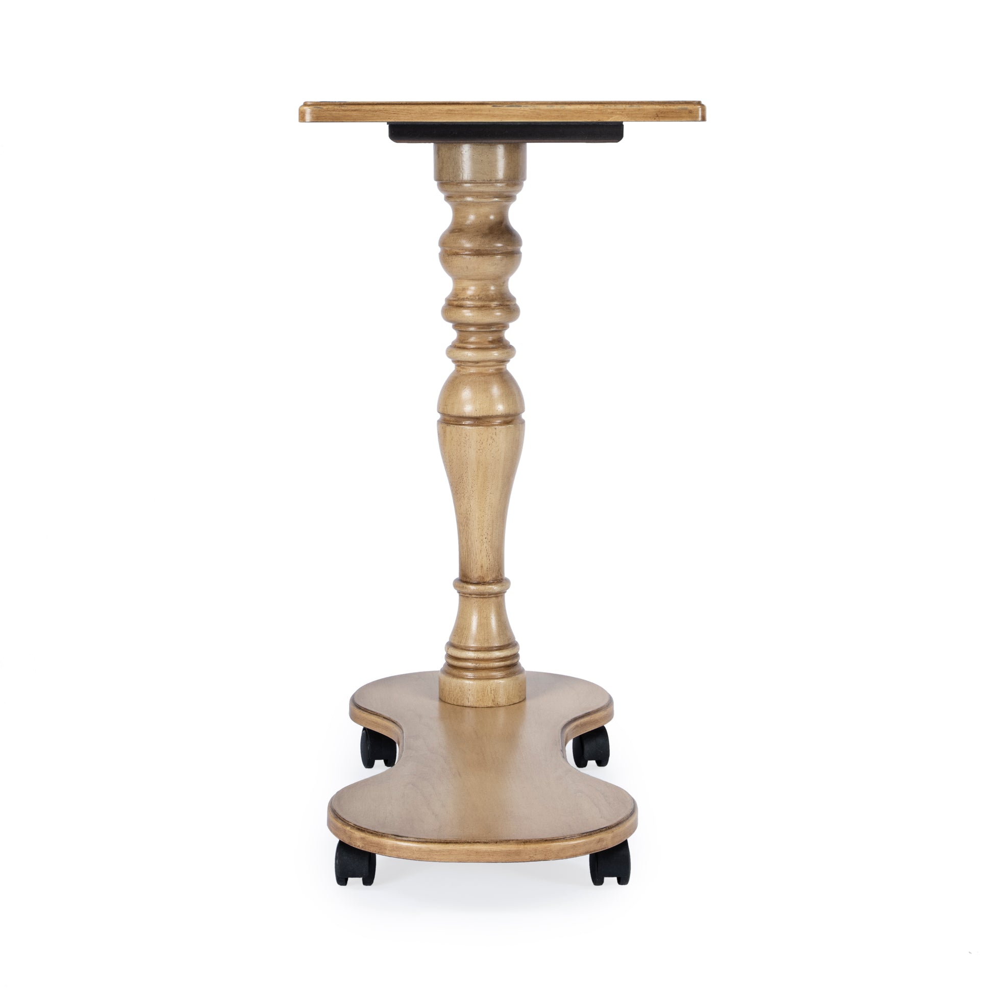Butler Specialty Company Mabry 24 in. W Rectangular Mobile Tray Table on Casters, Beige