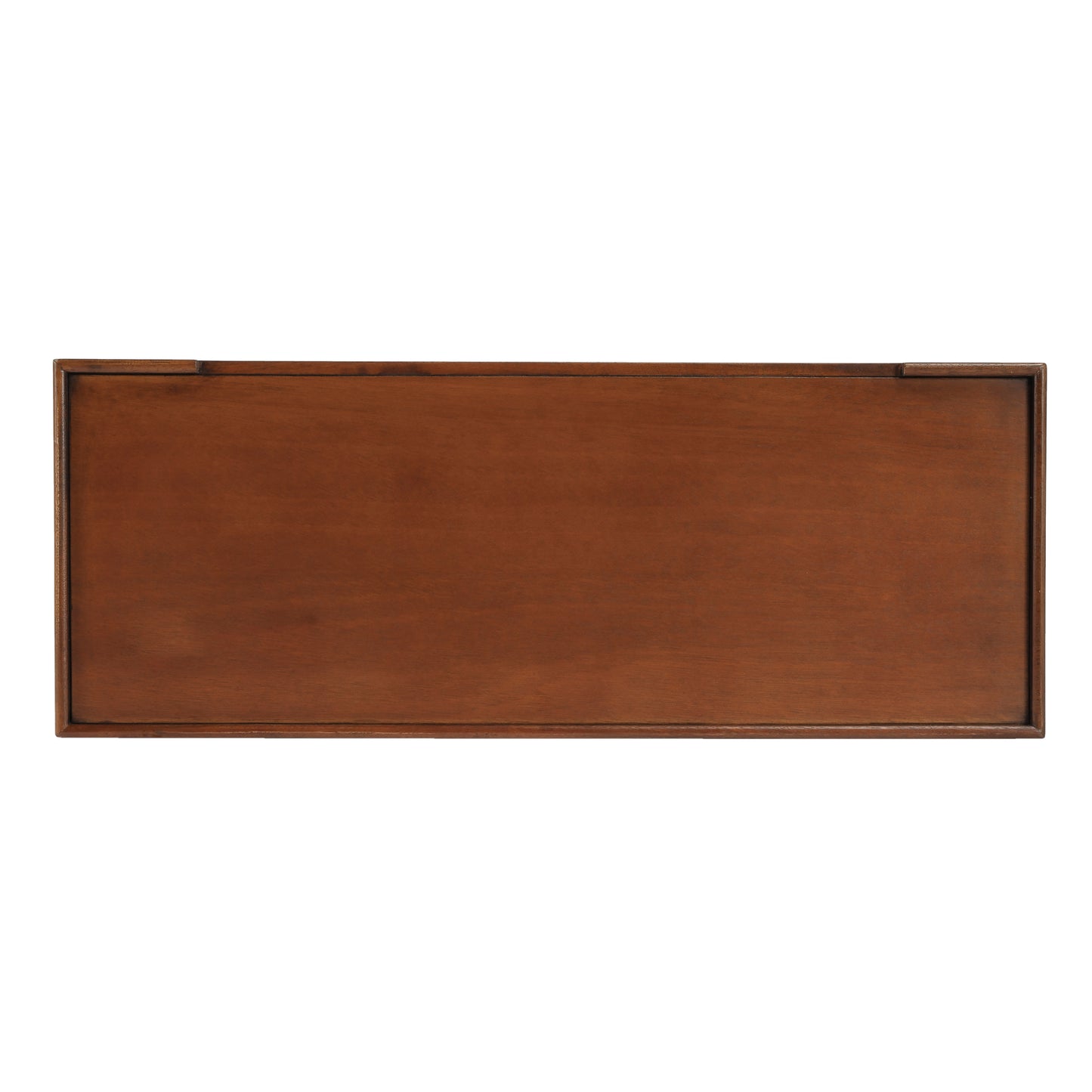 Butler Specialty Company Aubrey 29 in. W Rectangular Console Table with Lower Open Shelf, Medium Brown