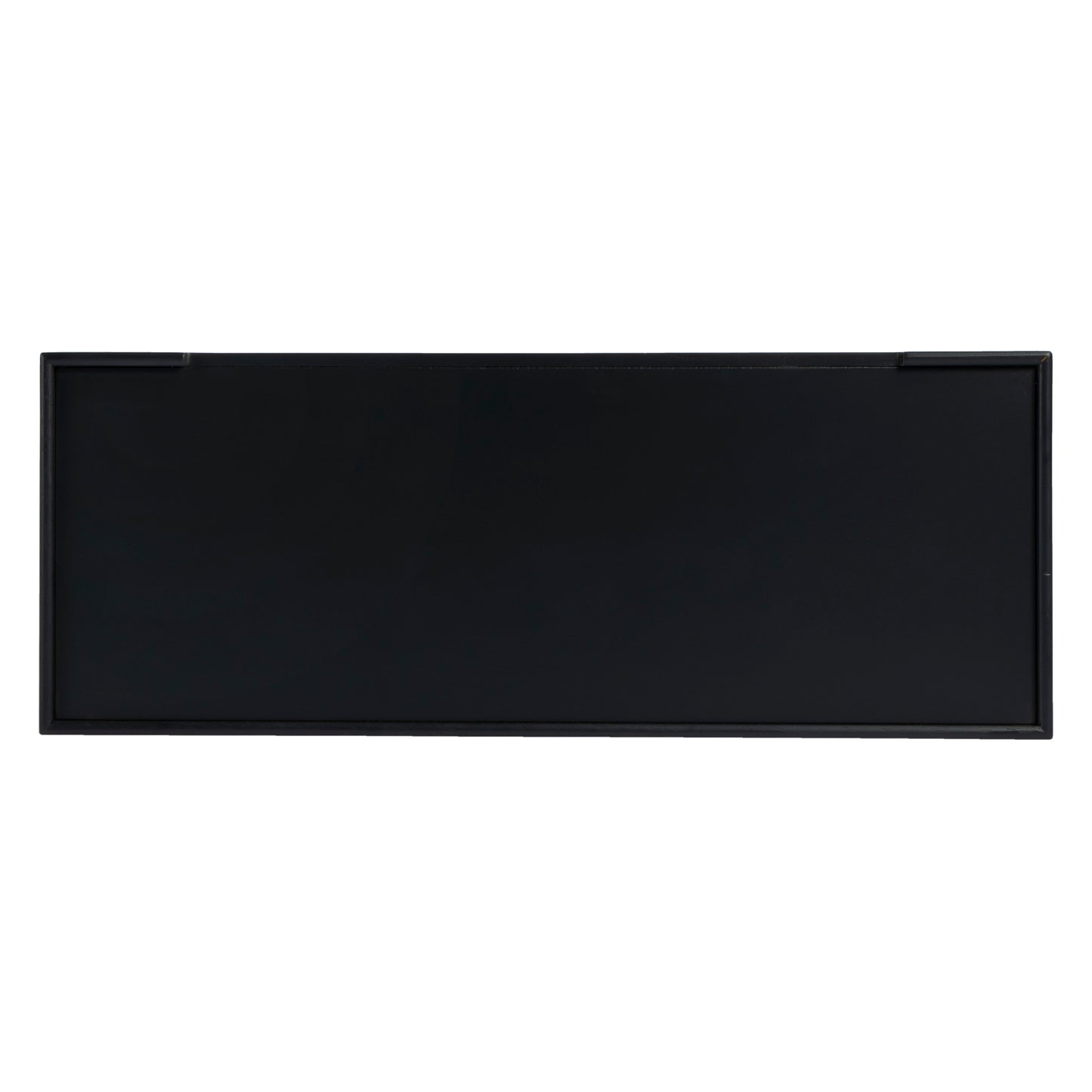 Butler Specialty Company Aubrey 29 in. W Rectangular Console Table with Lower Open Shelf, Black