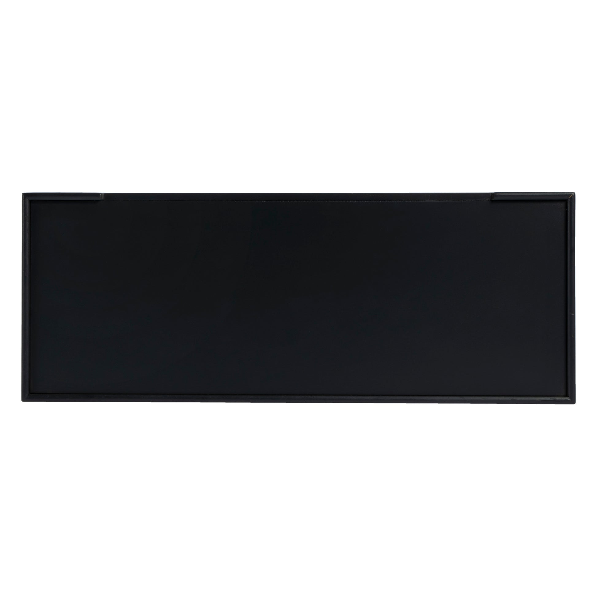 Butler Specialty Company Aubrey 29 in. W Rectangular Console Table with Lower Open Shelf, Black