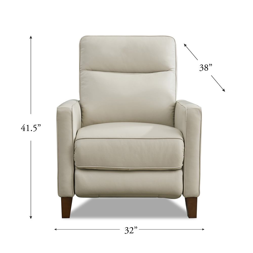 Ashby Zero Gravity Power Recliner w/ Power Headrest Vanilla