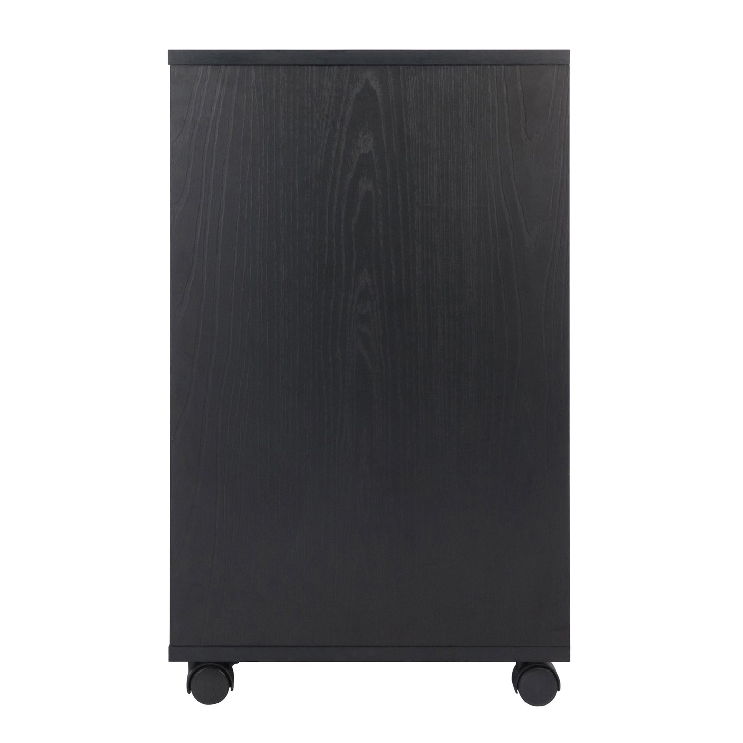 Halifax 3-Pc Cabinet Set with File Drawer, Black
