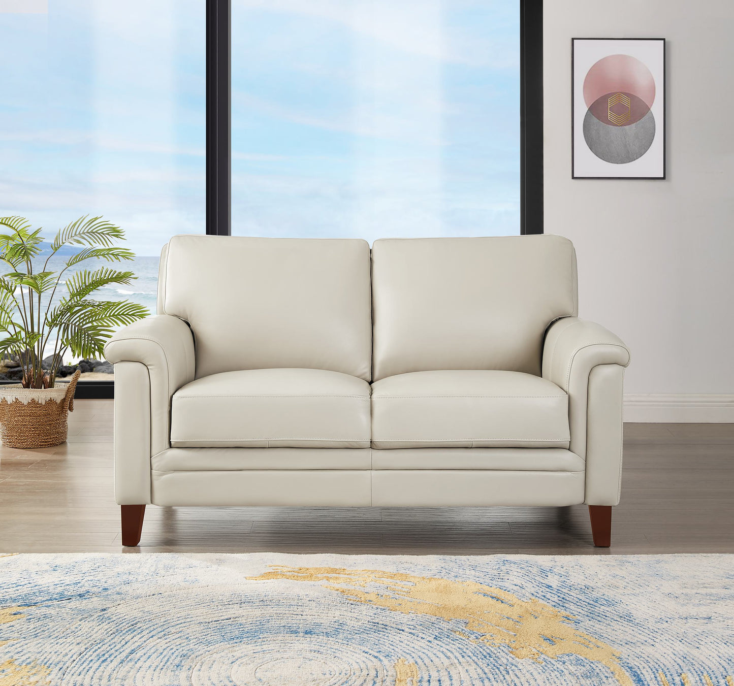 Westcott Loveseat Vanilla