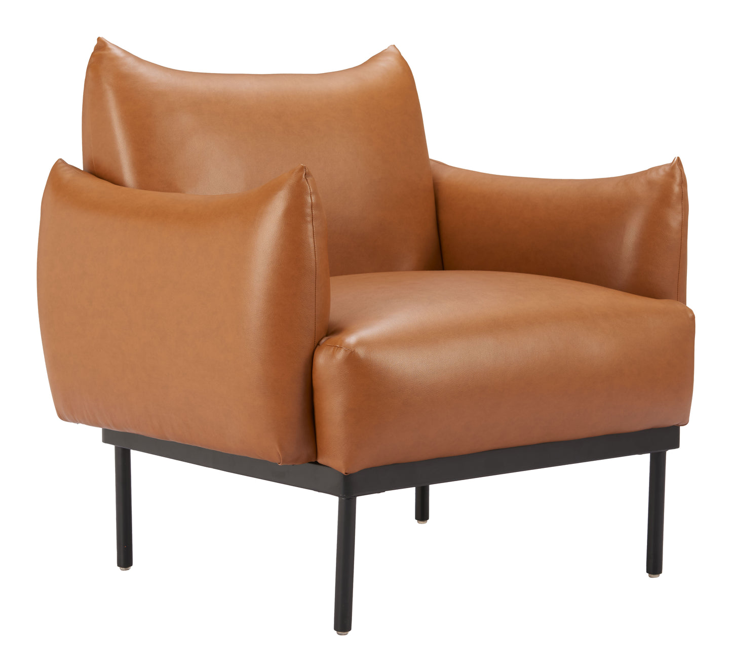 Sekil Accent Chair Brown - 6