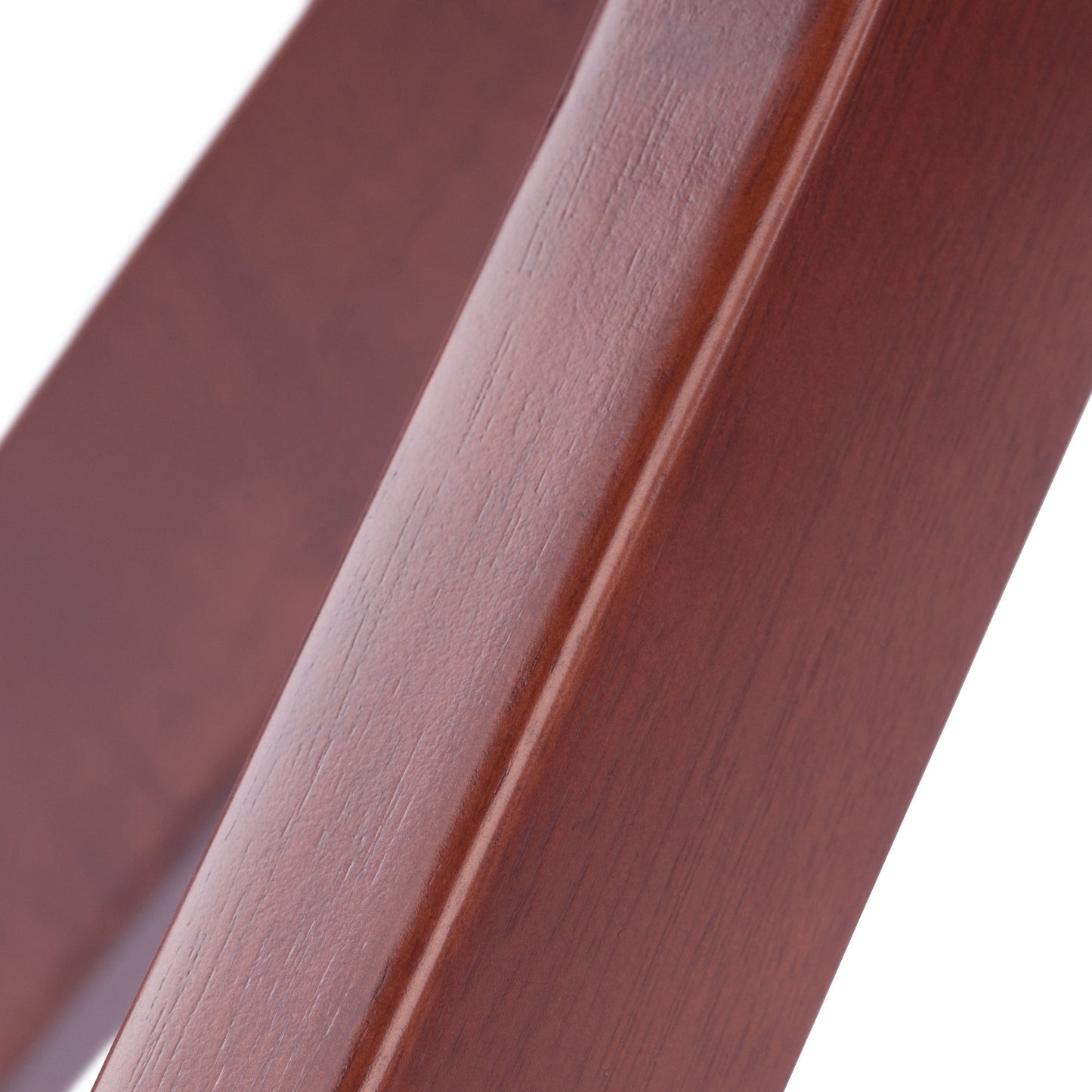 Lexa Dining Table with Splayed Legs, Walnut Finish