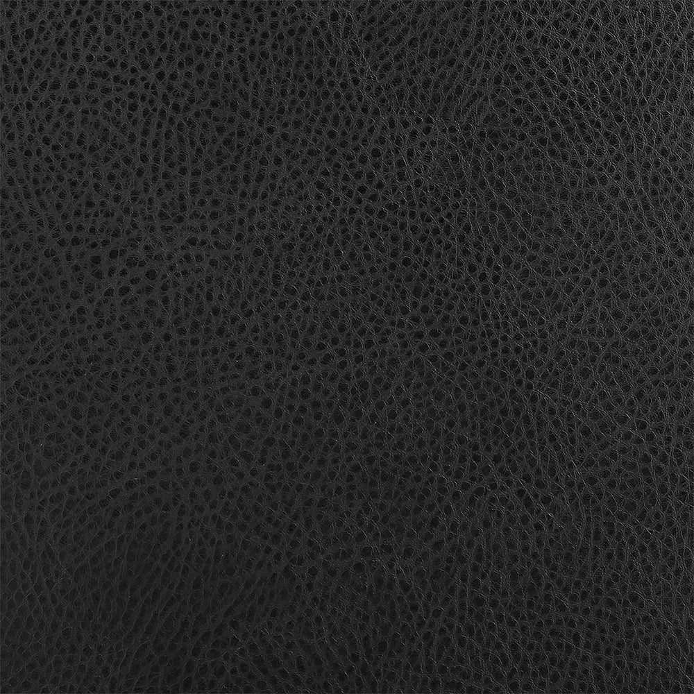 Titana 26" Counter Height Metal Swivel Barstool in Ford Black Pu and Mineral Finish