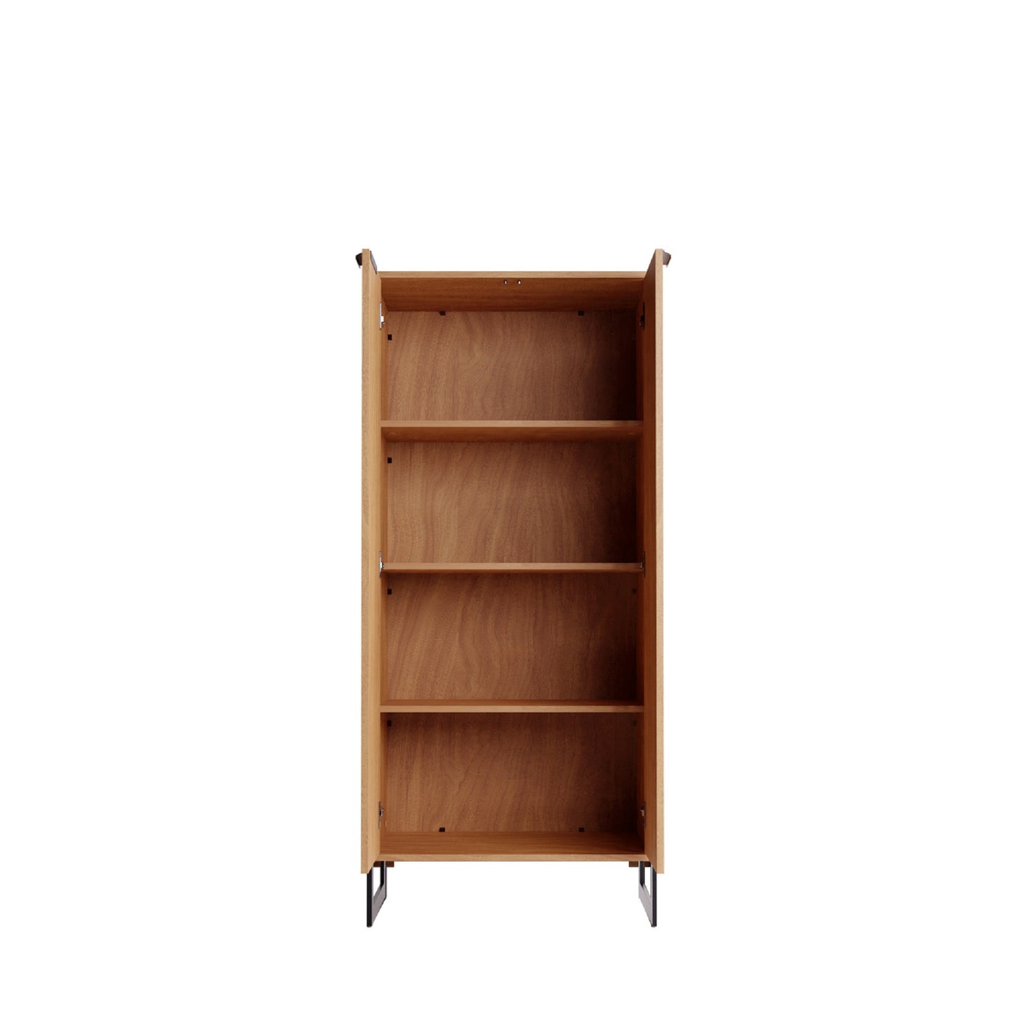 Manhattan Comfort Lexington 59.72 Bookcase with 4 Shelves in Maple Cream 72551
