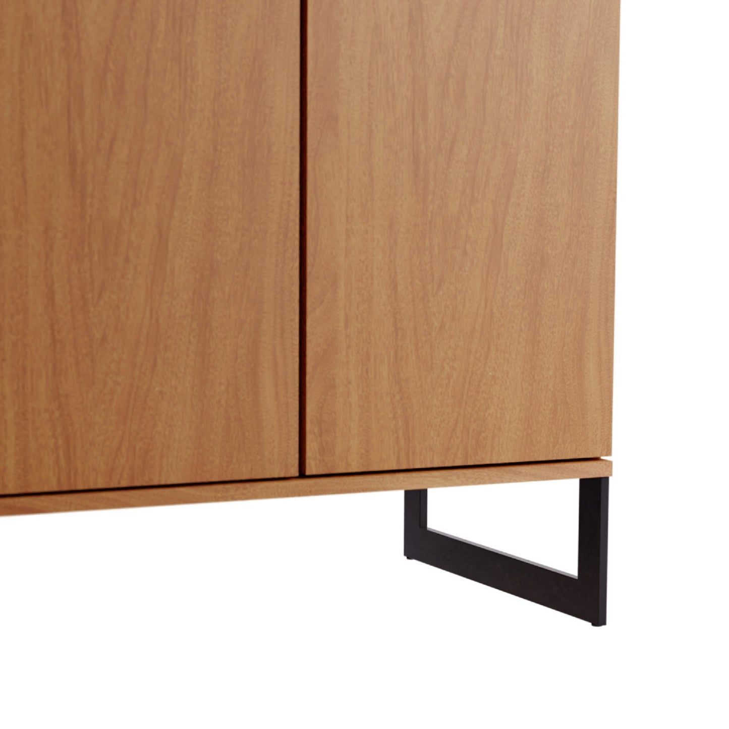 Manhattan Comfort Lexington 59.72 Bookcase with 4 Shelves in Maple Cream 72551