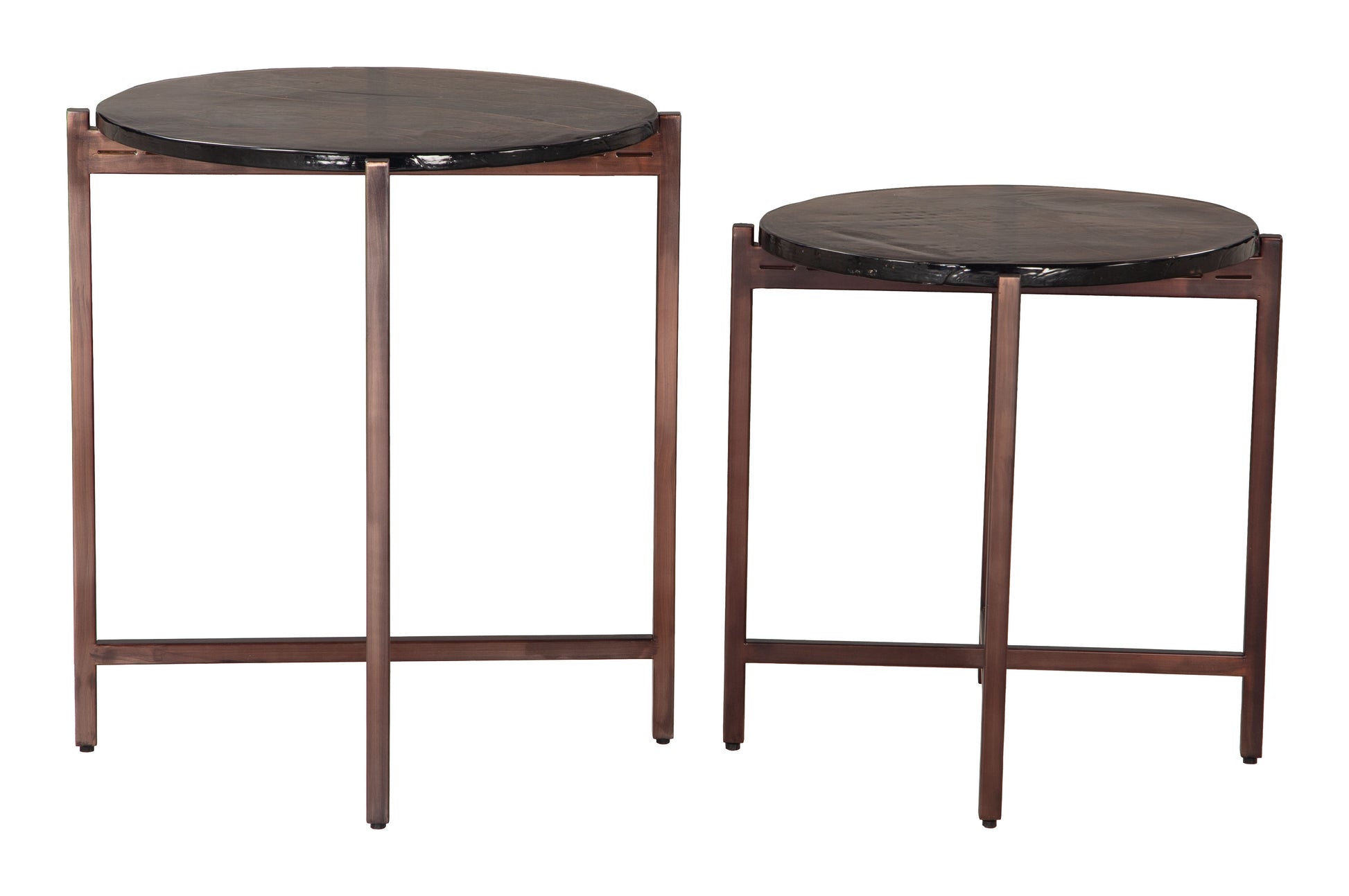Gema Coffee Table Set (2-Piece) Bronze - 3