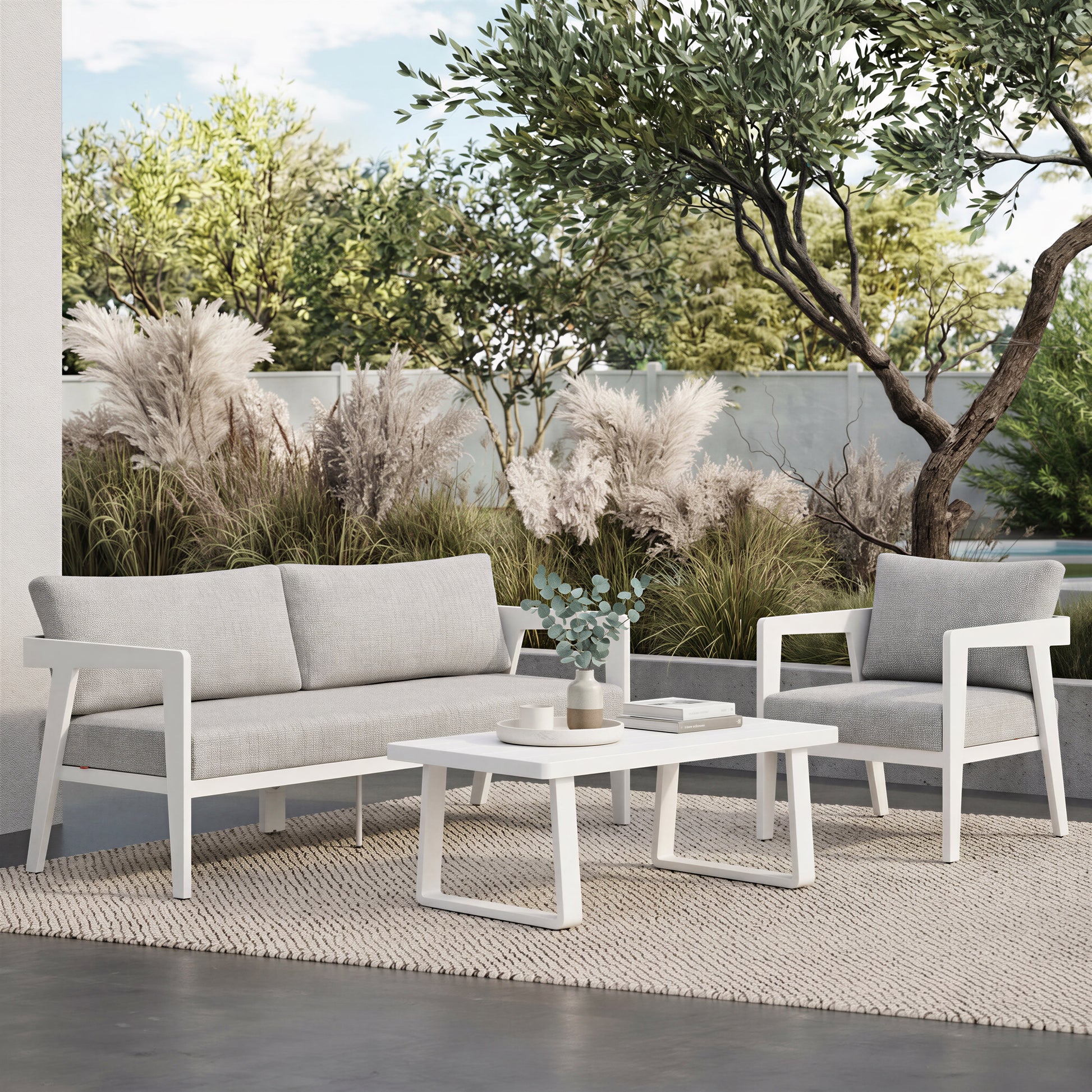 Roccia Armchair Gray - 9