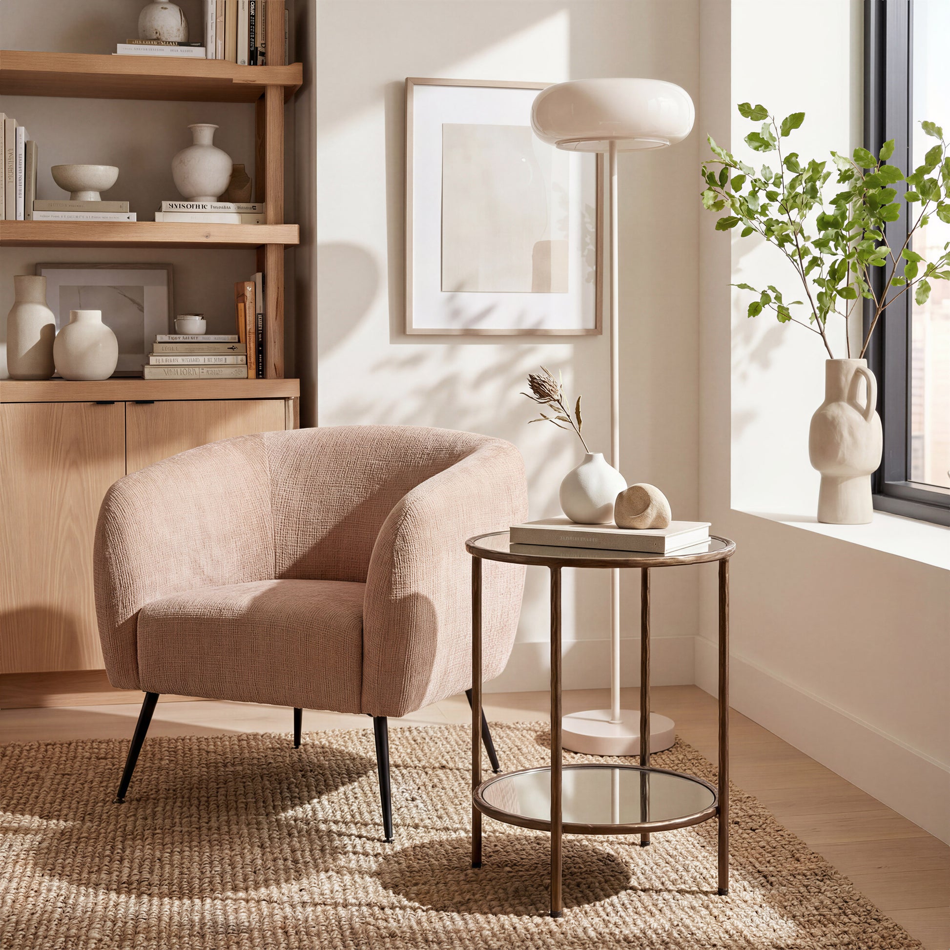 Munk Floor Lamp Beige - 9