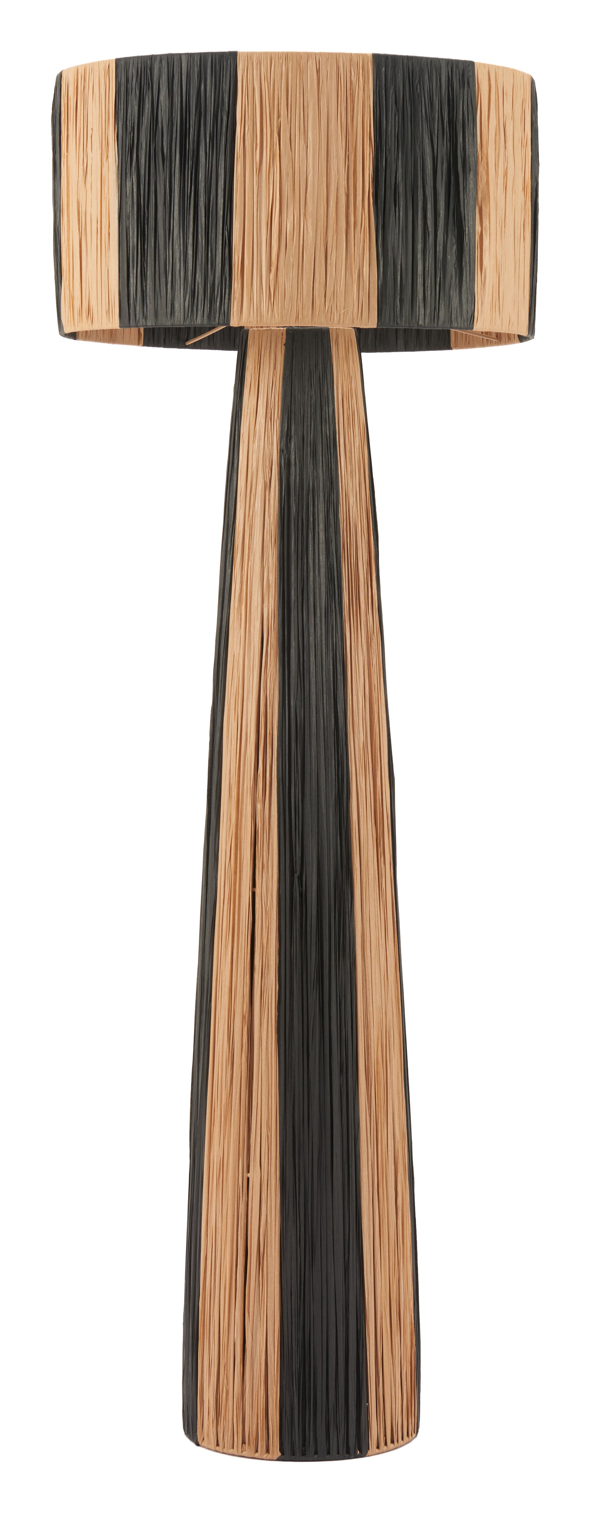 Gala Floor Lamp Black & Natural - 2