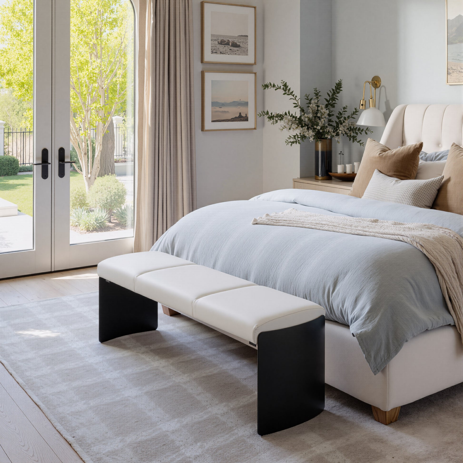 Mur Bench White - 6
