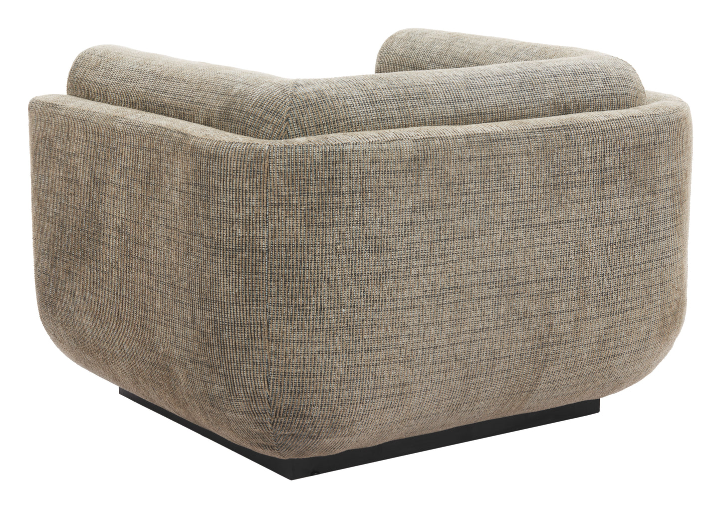 Sereneu Accent Chair Green Tweed - 5