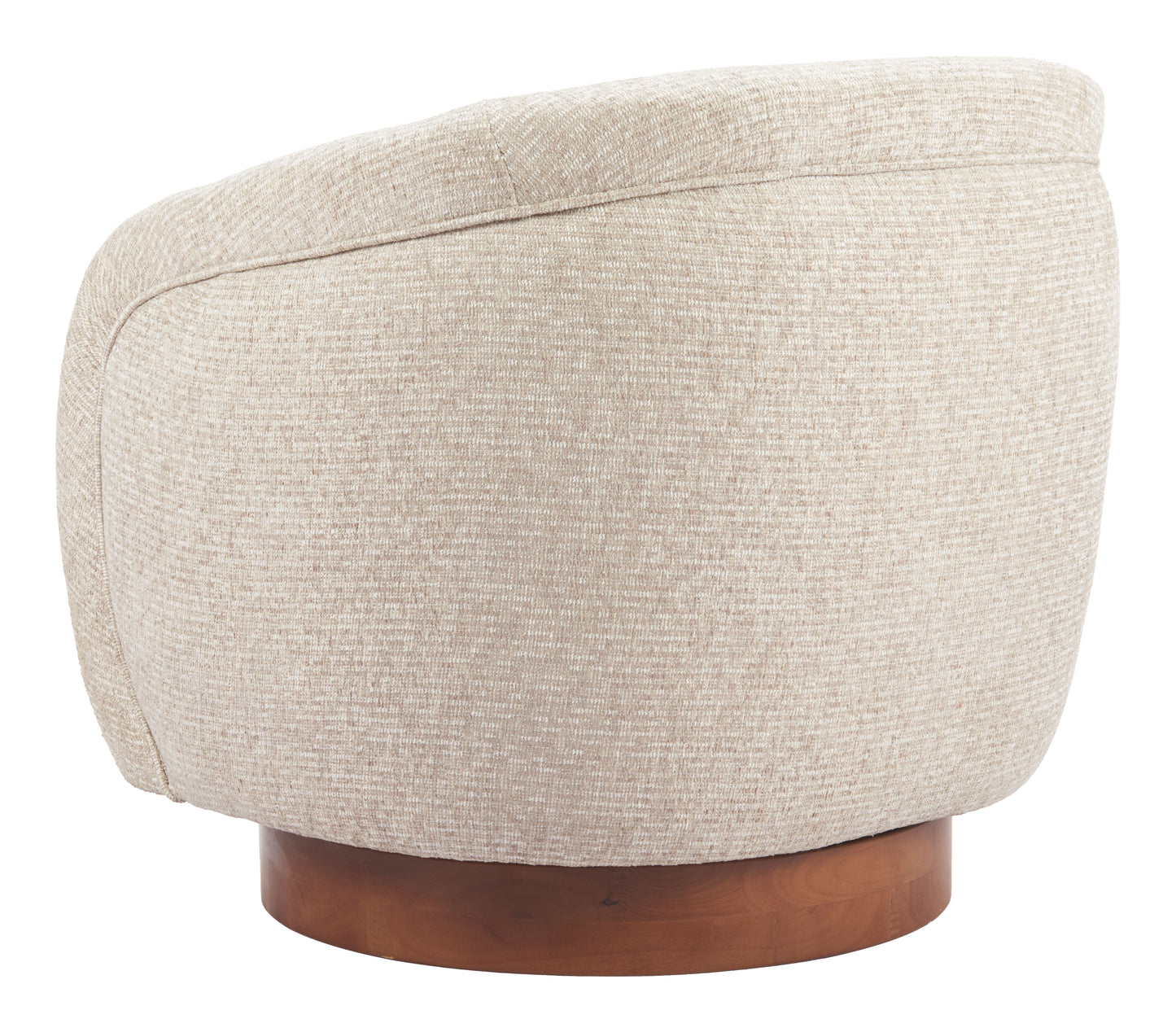 Vinta Swivel Chair Beige - 5