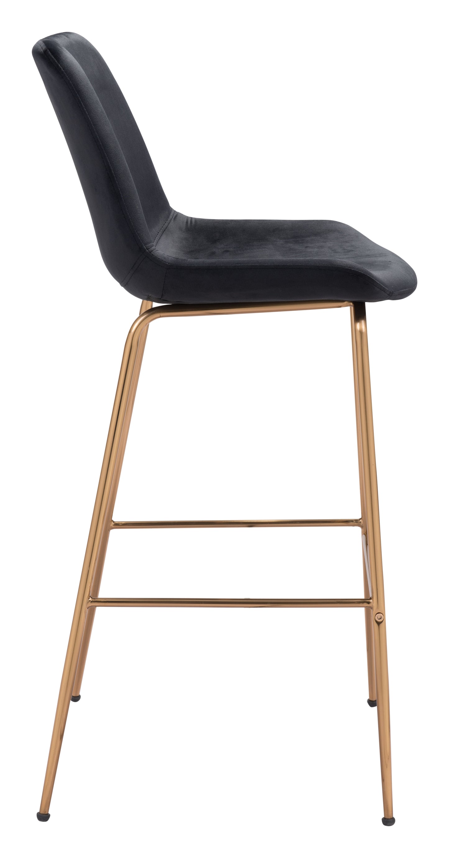 Tony Barstool Black & Gold