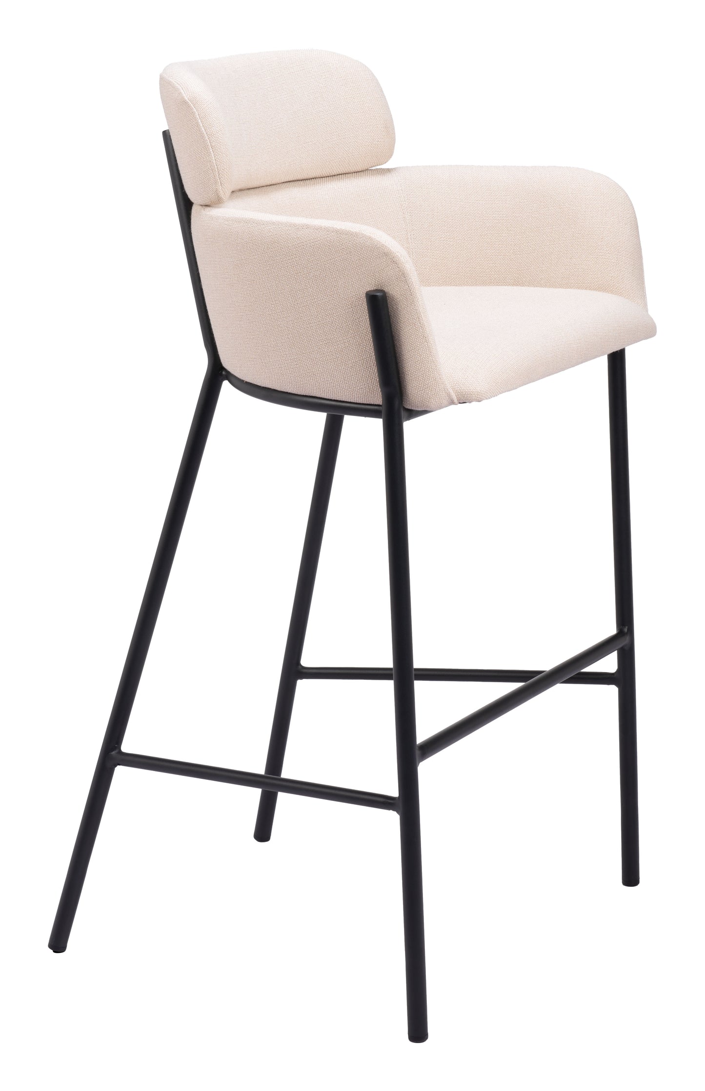 Bremor Barstool Beige - 6