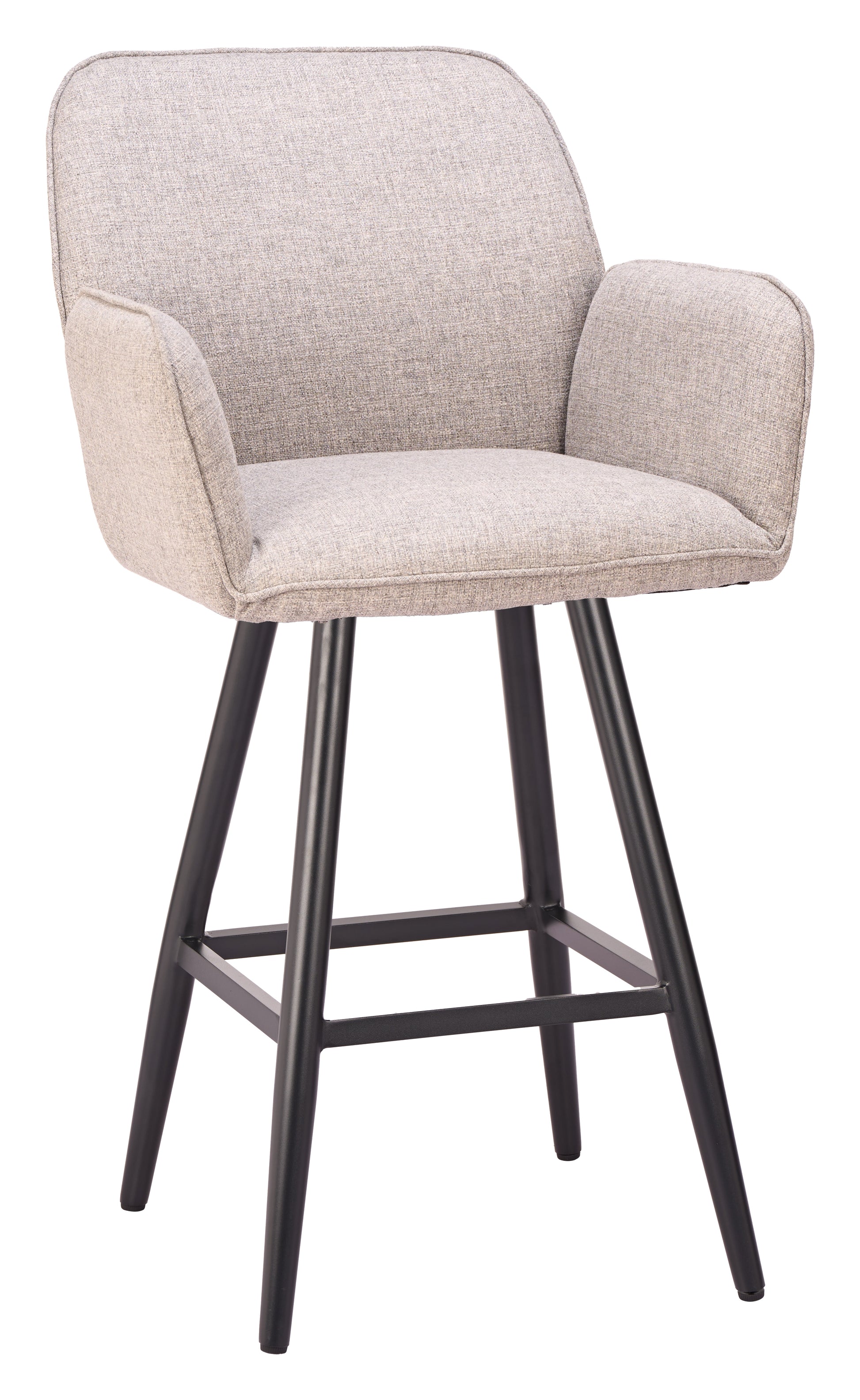 Sieve Swivel Barstool Beige - 6