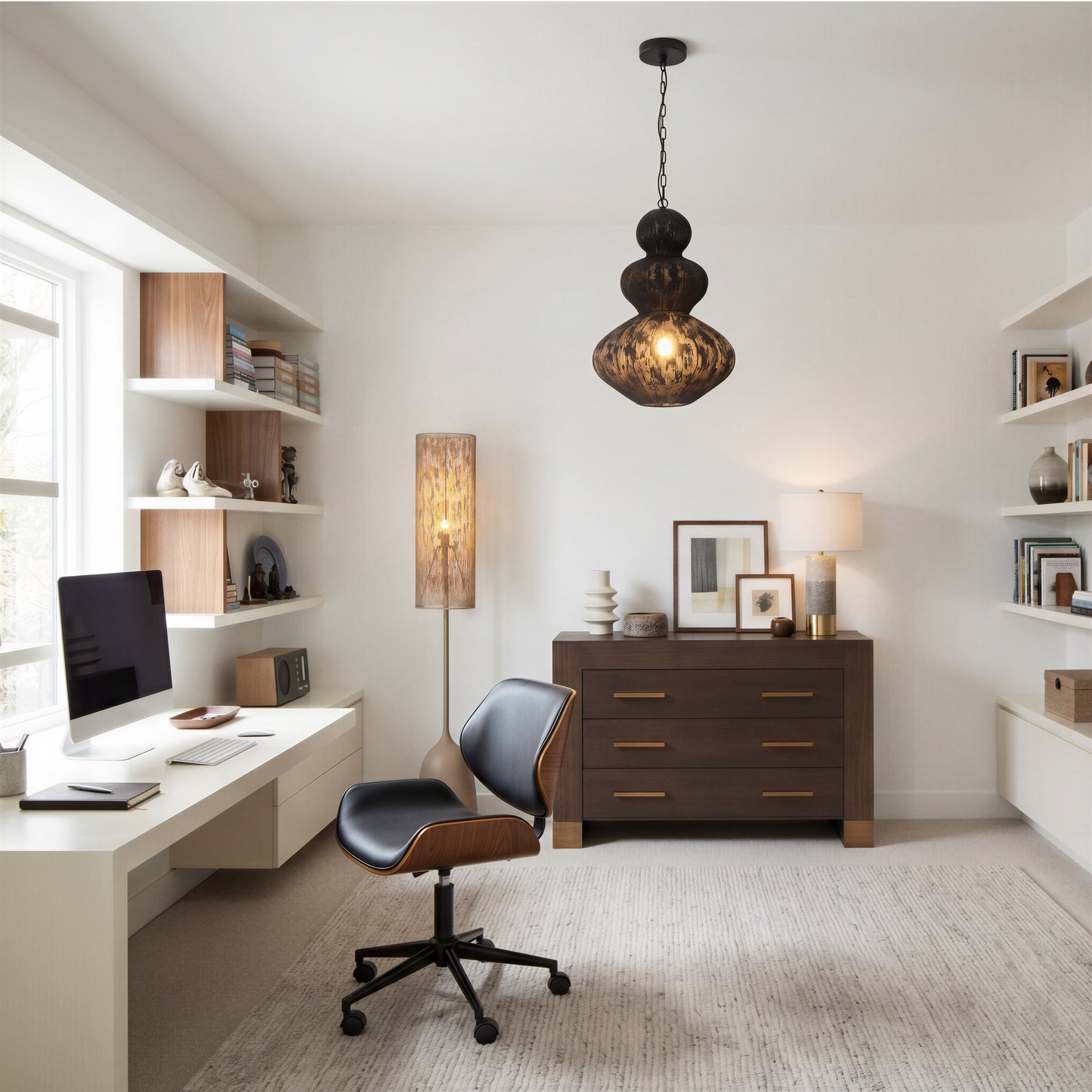 Kali Ceiling Lamp Black - 9