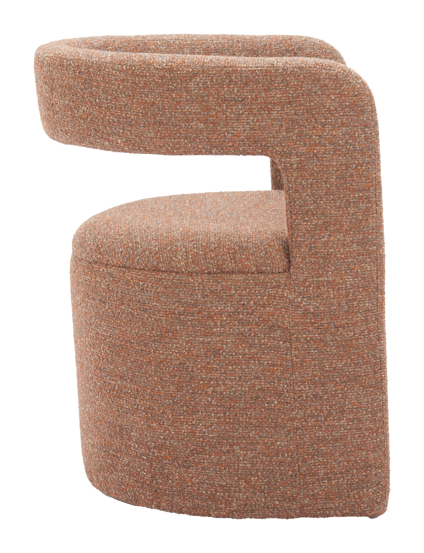 Atria Accent Chair & Ottoman Tawny Brown - 2