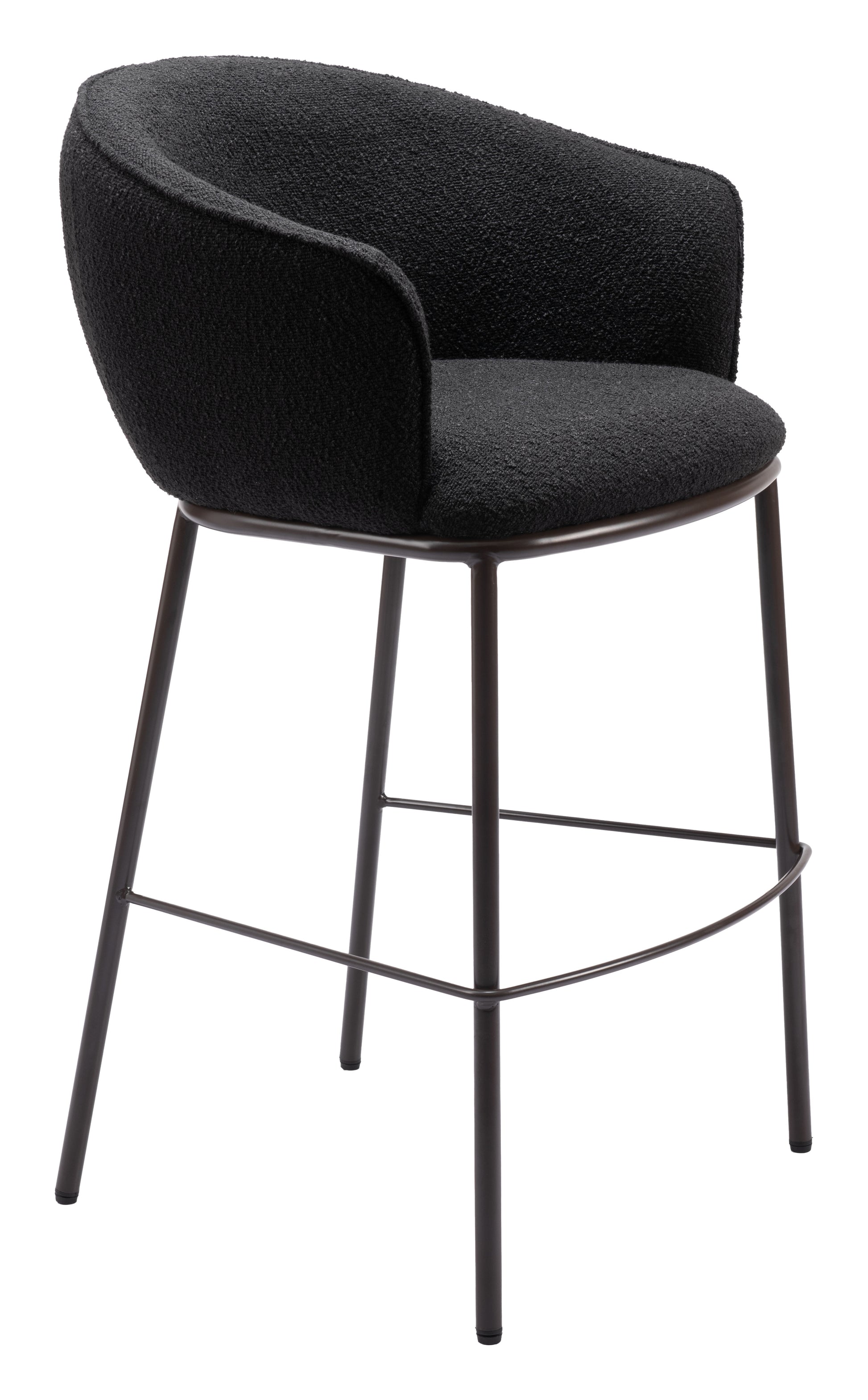 Essen Barstool Black & Bronze - 6