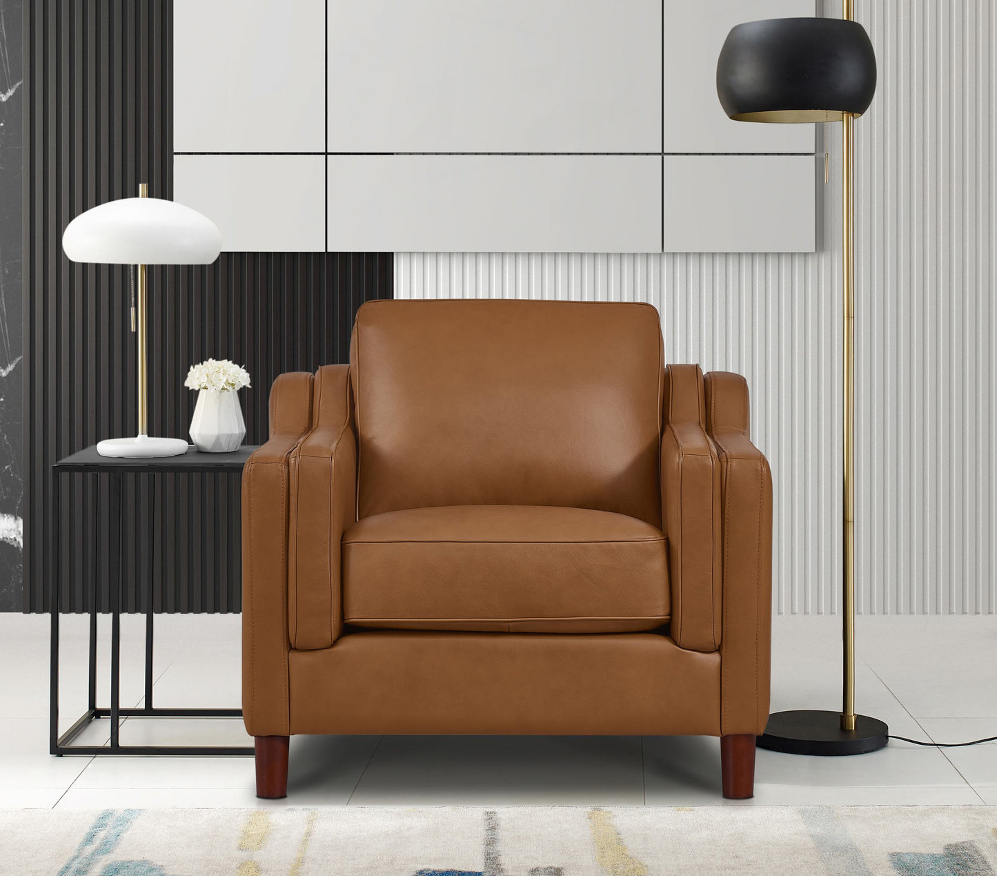 Bella Chair Cognac Brown